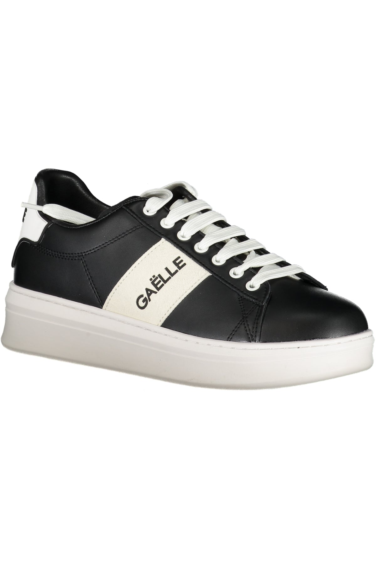 GACAM00002_NENERO – Stylischer Herrensportschuh in Schwarz mit kontrastierenden Details – Größe: 41, 42, 43, 44, 45, 46, 40 – Farbe: Nero