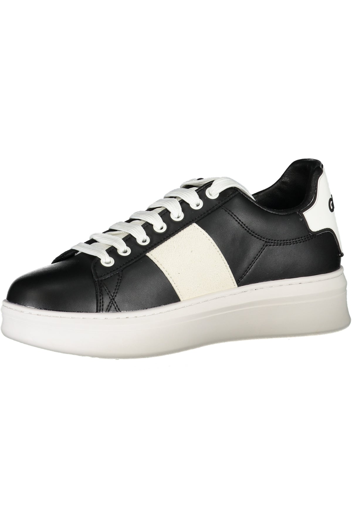 GACAM00002_NENERO – Stylischer Herrensportschuh in Schwarz mit kontrastierenden Details – Größe: 41, 42, 43, 44, 45, 46, 40 – Farbe: Nero