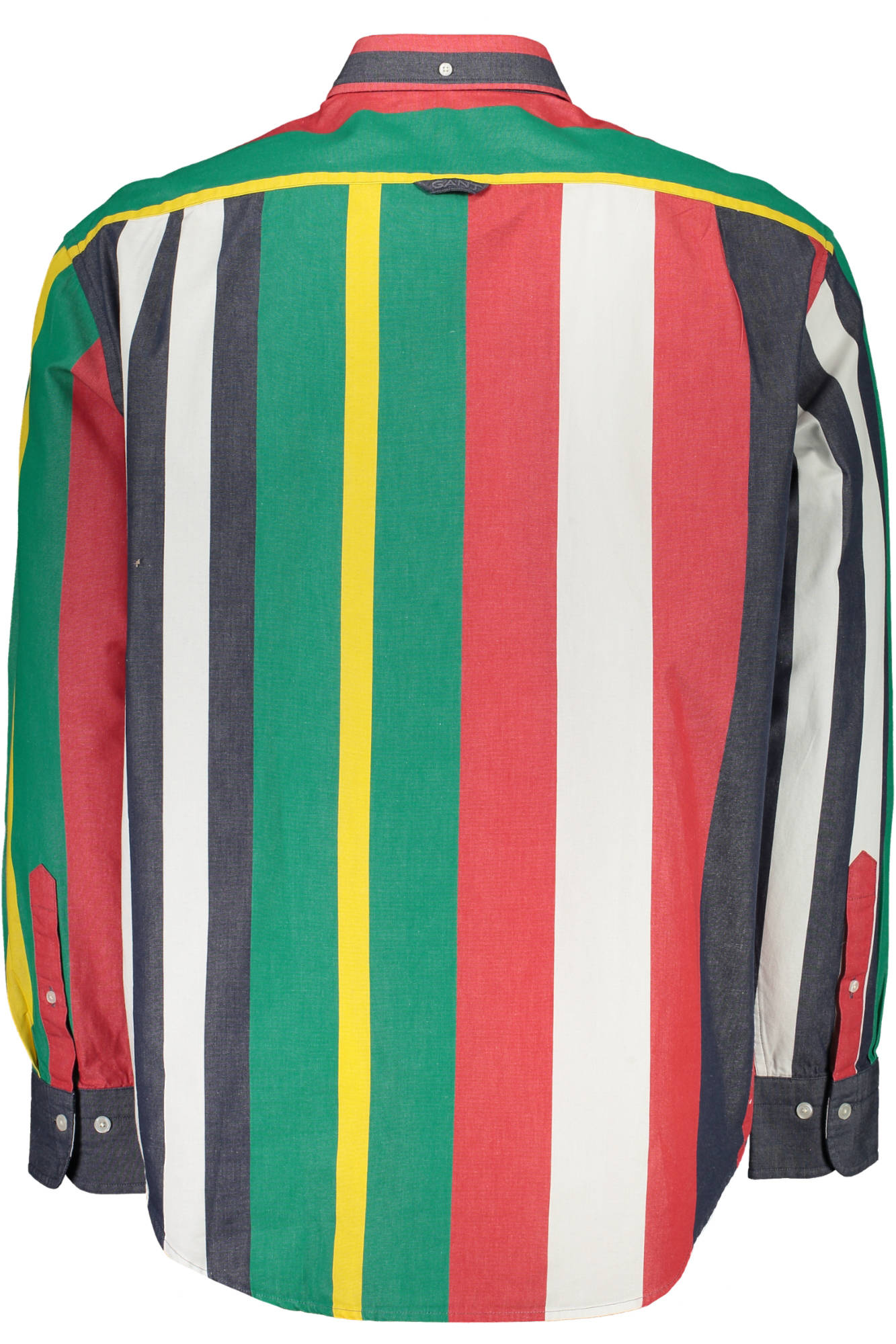 21013034030_BLU_410 – Herren Langarmhemd Blau – Regulär geschnitten, Bio-Baumwolle, Button-Down – Größe: M – Farbe: Blu