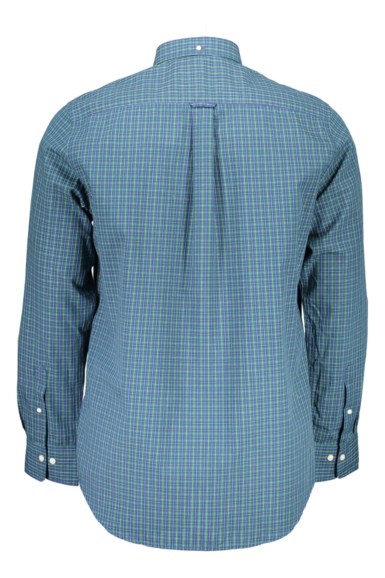 18033004320_BLU_423 – Herrenhemd Blau | Regular Fit | Button-Down-Kragen & Logo – Größe: S – Farbe: Blu