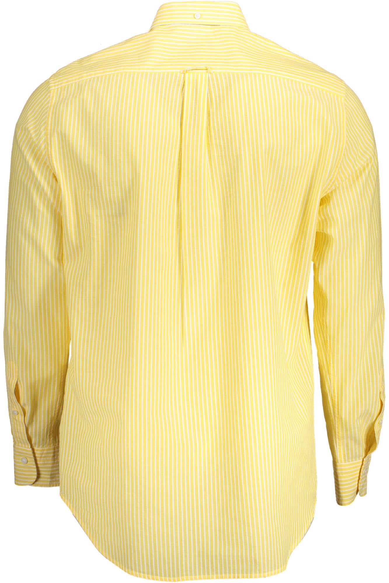 20013025030_GIALLO_706 – Herren Langarmhemd Gelb - Regular Fit mit Button-Down Kragen – Größe: S – Farbe: Giallo