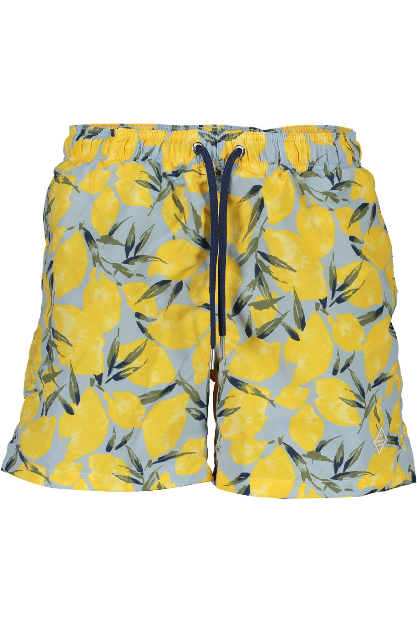 2001922016014_AZZURRO_420 – Hochwertige Herren Bade-Boxershorts Blau mit Taschen & Innenslip – Größe: S – Farbe: Azzurro