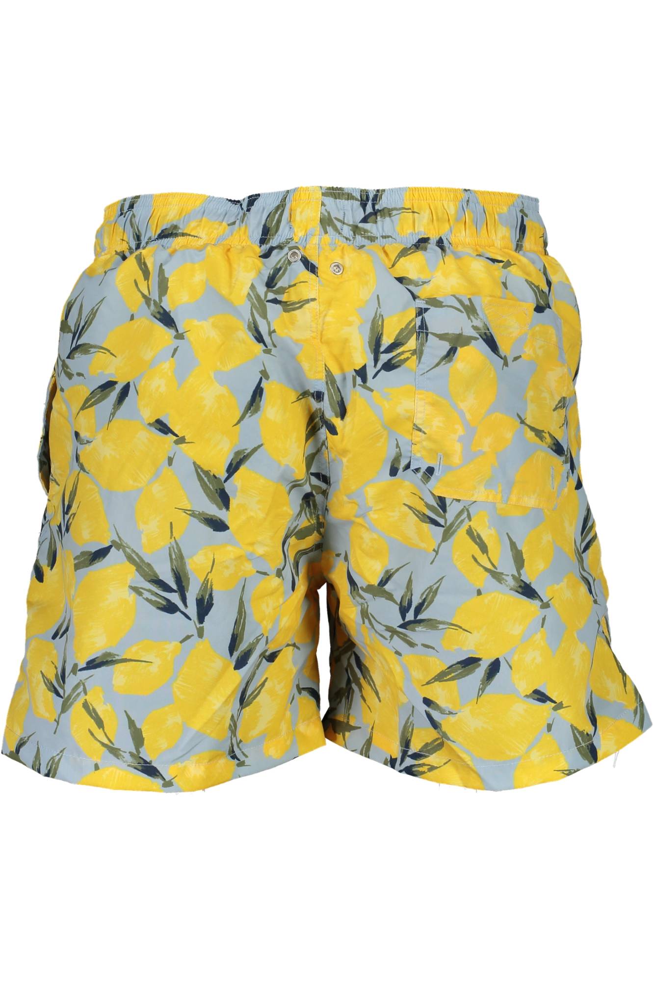 2001922016014_AZZURRO_420 – Hochwertige Herren Bade-Boxershorts Blau mit Taschen & Innenslip – Größe: S – Farbe: Azzurro