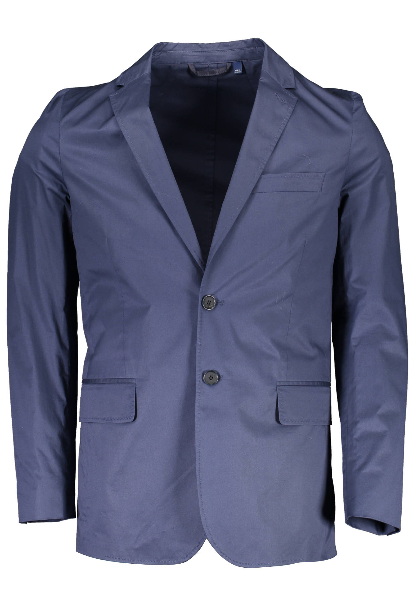 19017705068_BLU_410 – Elegante Herrenjacke Blau mit Taschen und Knöpfen – Klassischer Stil – Größe: 50 – Farbe: Blu