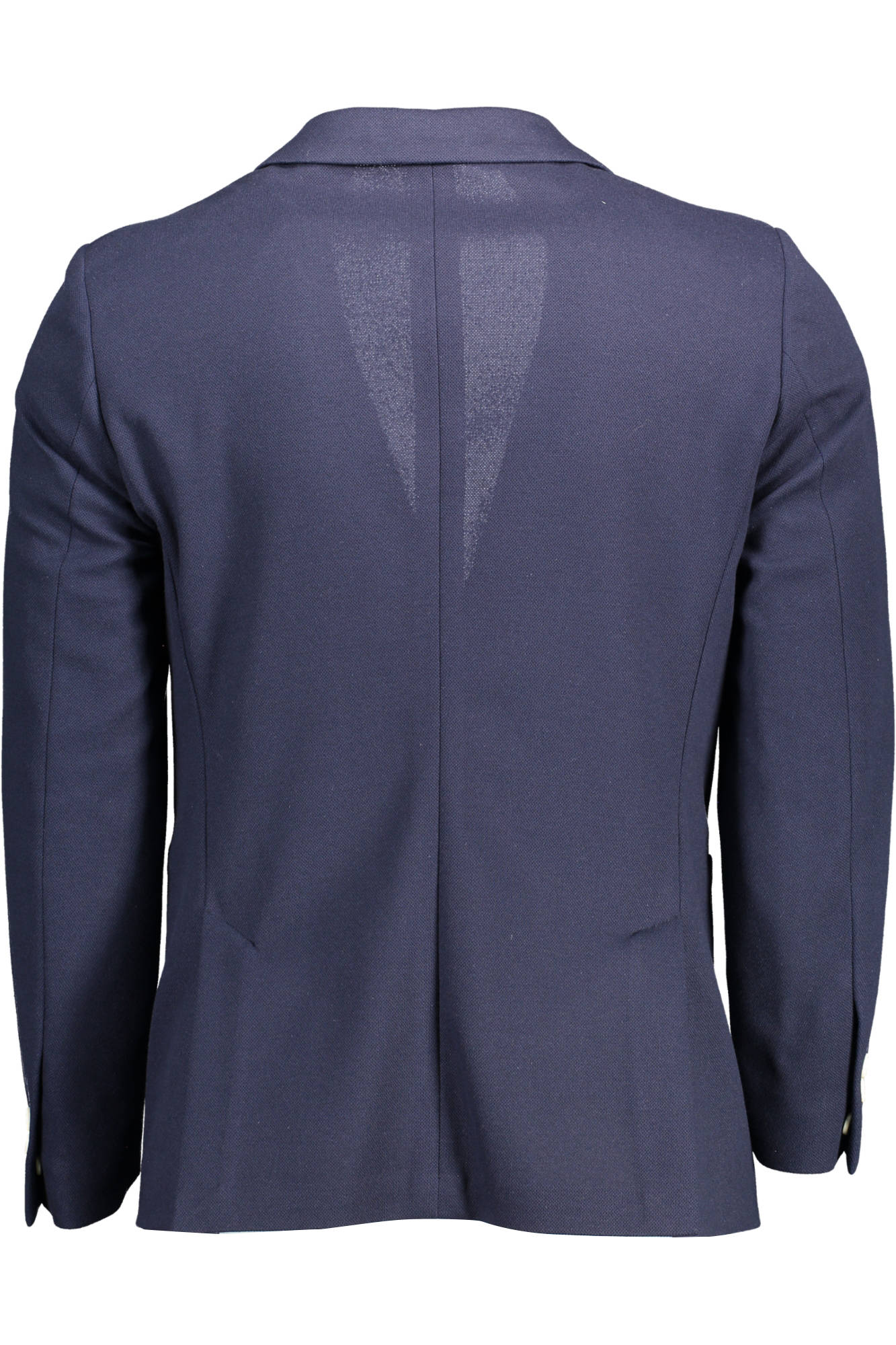 20017705107_BLU_433 – Klassische Herrenjacke in Blau - Slim-Blazer mit Taschen & Logo – Größe: 48, 50, 52, 54, 56 – Farbe: Blu
