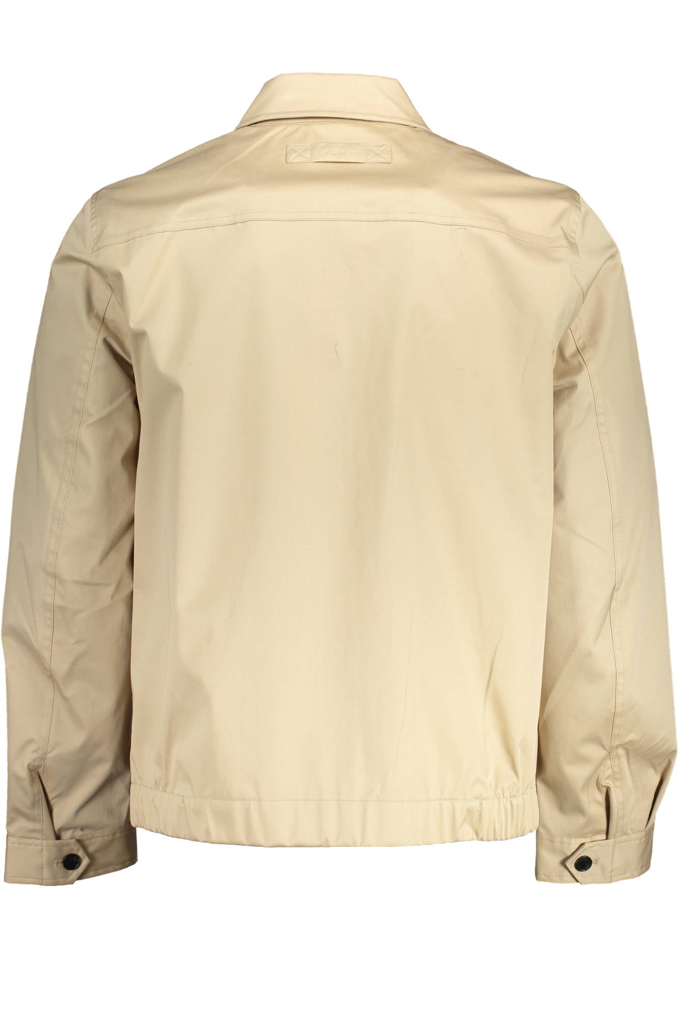 20017006049_BEIGE_277 – Beige Herren-Sportjacke mit Taschen und Logo – Stilvoll und Funktional – Größe: S – Farbe: Beige