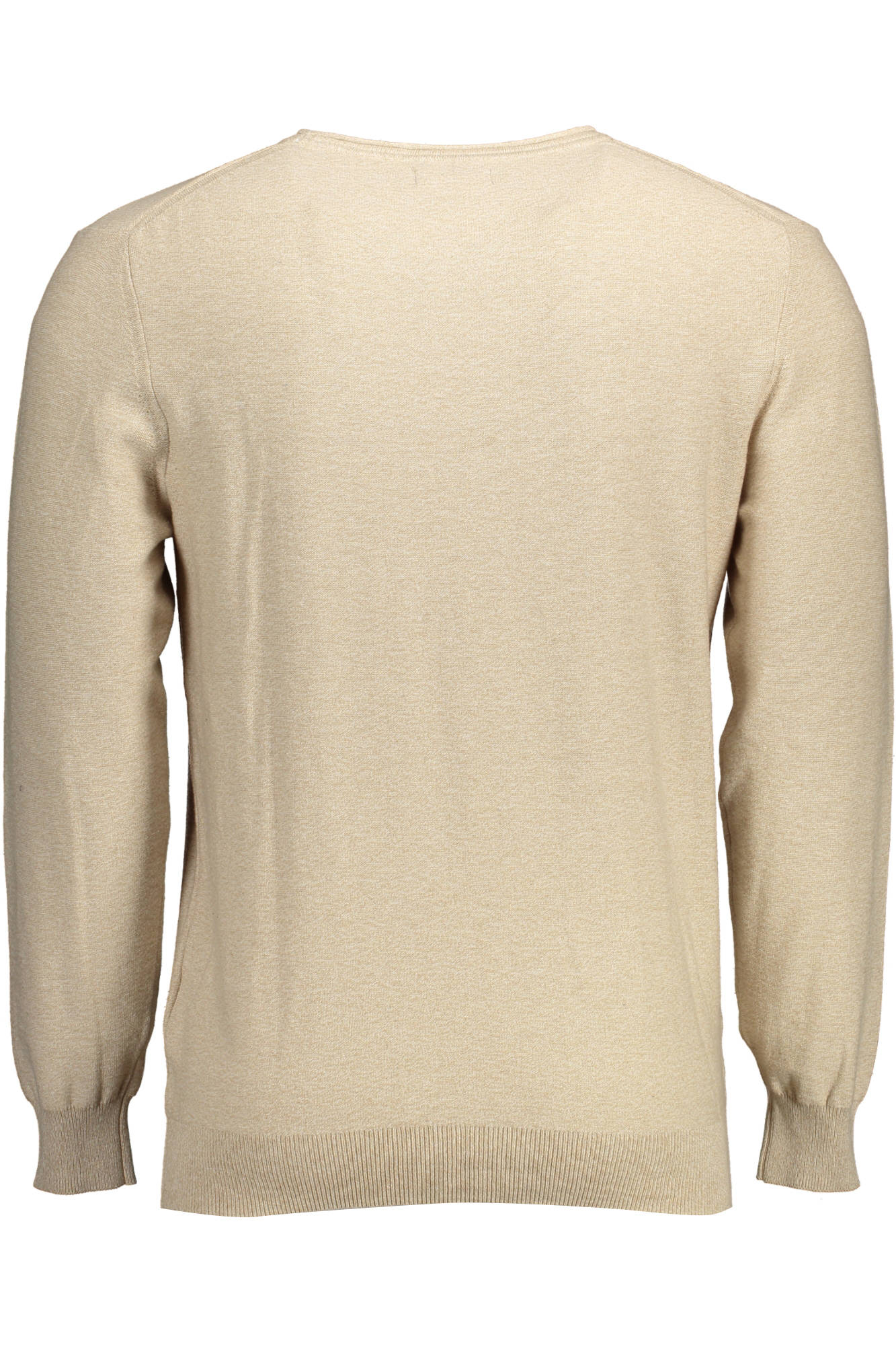 21018060012_BEIGE_287 – Beiger Herrenpullover mit Brusttasche und Stickerei – Stilvoll & Elegant – Größe: S, XL, 2XL – Farbe: Beige