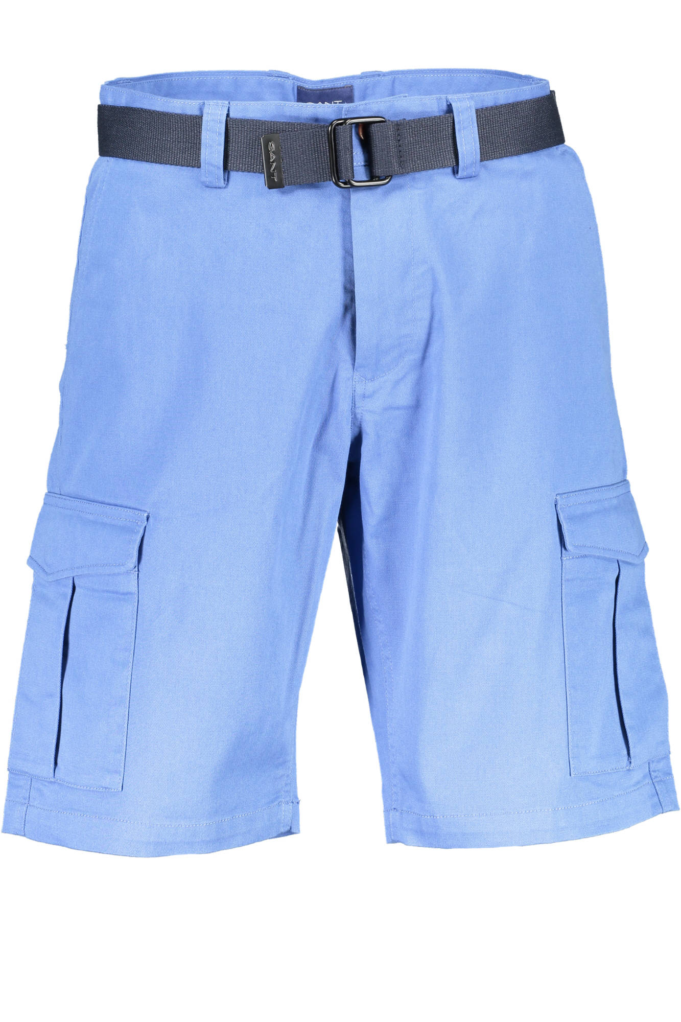 1901205019_AZZURRO_448 – Elegante Herren Bermudashorts in Blau mit Gürtel und Viel Stauraum – Größe: 30, 31 – Farbe: Azzurro