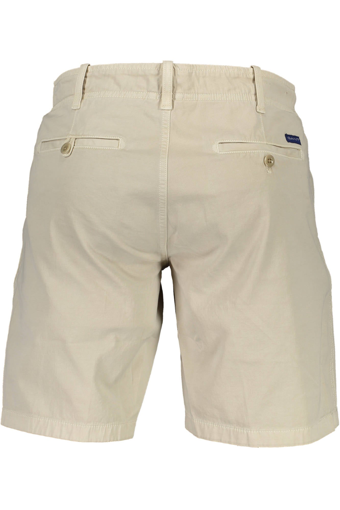 2101020059_BEIGE_012 – Beige Herren-Bermuda-Shorts aus Bio-Baumwolle mit 4 Taschen – Größe: 30 – Farbe: Beige