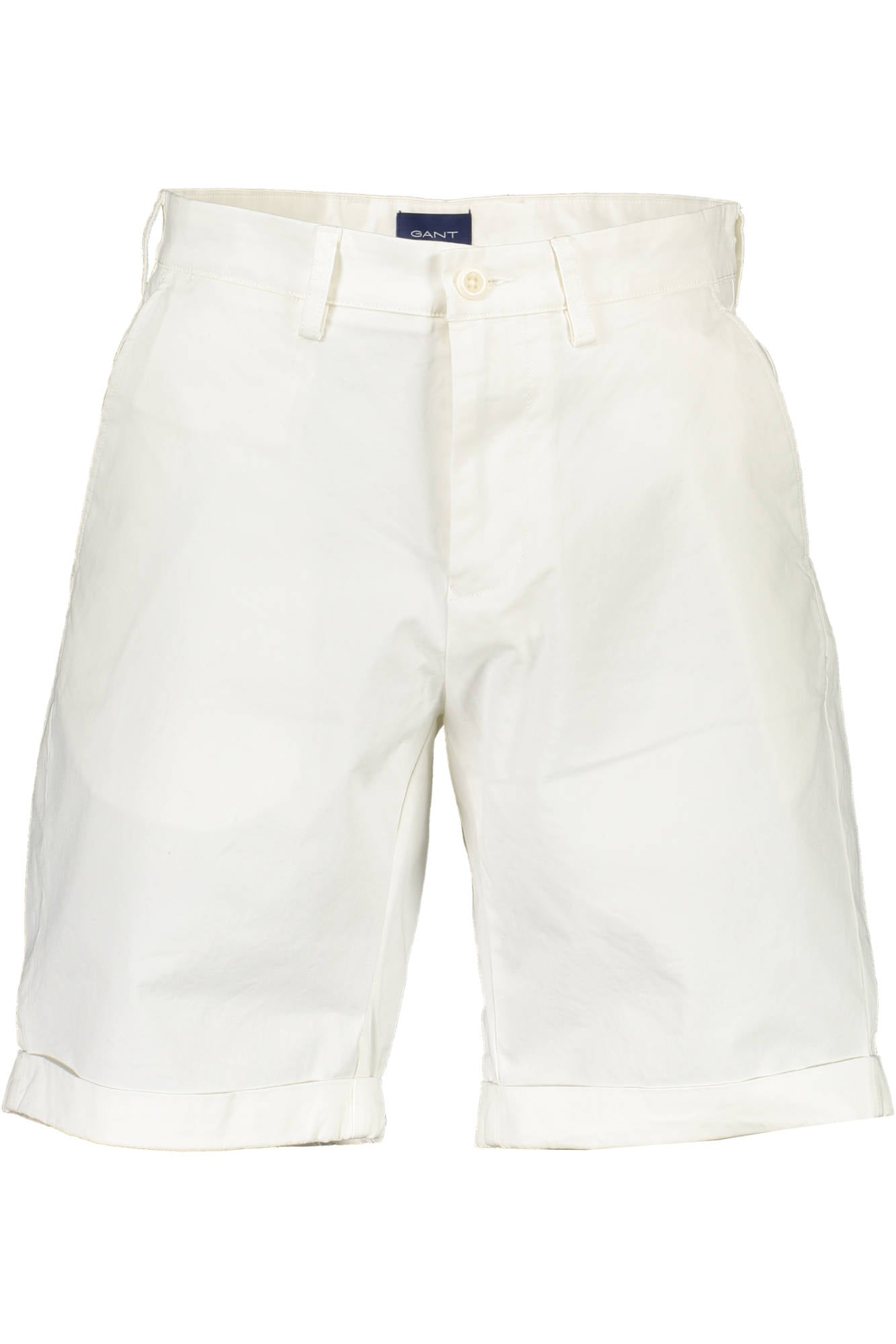 2101200070_BIANCO_113 – Weiße Herren-Bermuda-Shorts aus Bio-Baumwolle mit 5 Taschen – Größe: 31, 32 – Farbe: Bianco