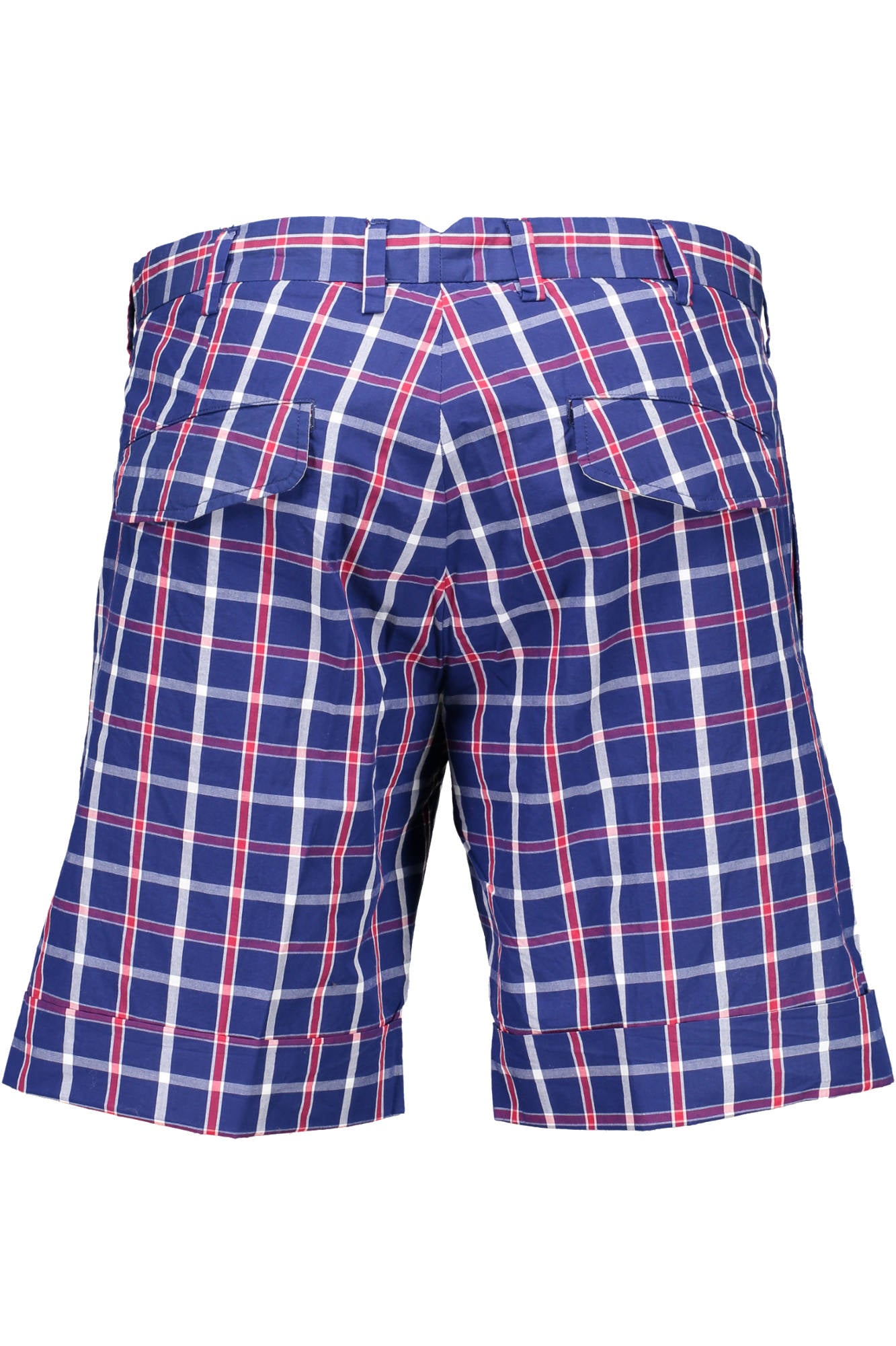 1501021007_BLU_434 – Herren Bermuda-Shorts Blau mit 5-Taschen, Knopf & Reißverschluss – Größe: 29, 31 – Farbe: Blu