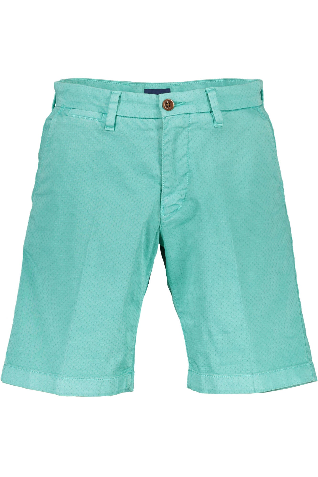 1901205015_VERDE_355 – Grüne Herren Bermuda-Shorts mit 5 Taschen und Zip-Detail – Größe: 30 – Farbe: Verde