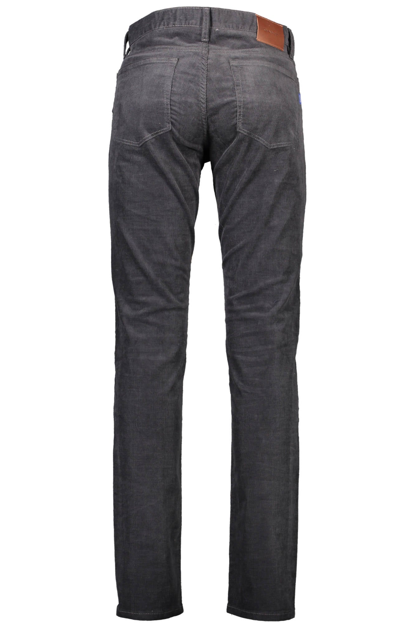 20031000248_GRIGIO_162-ANTRACITE – Elegante Herren 5-Taschen-Hose in Grau mit Logo-Detail – Größe: 31 L34, 32 L34 – Farbe: Grigio