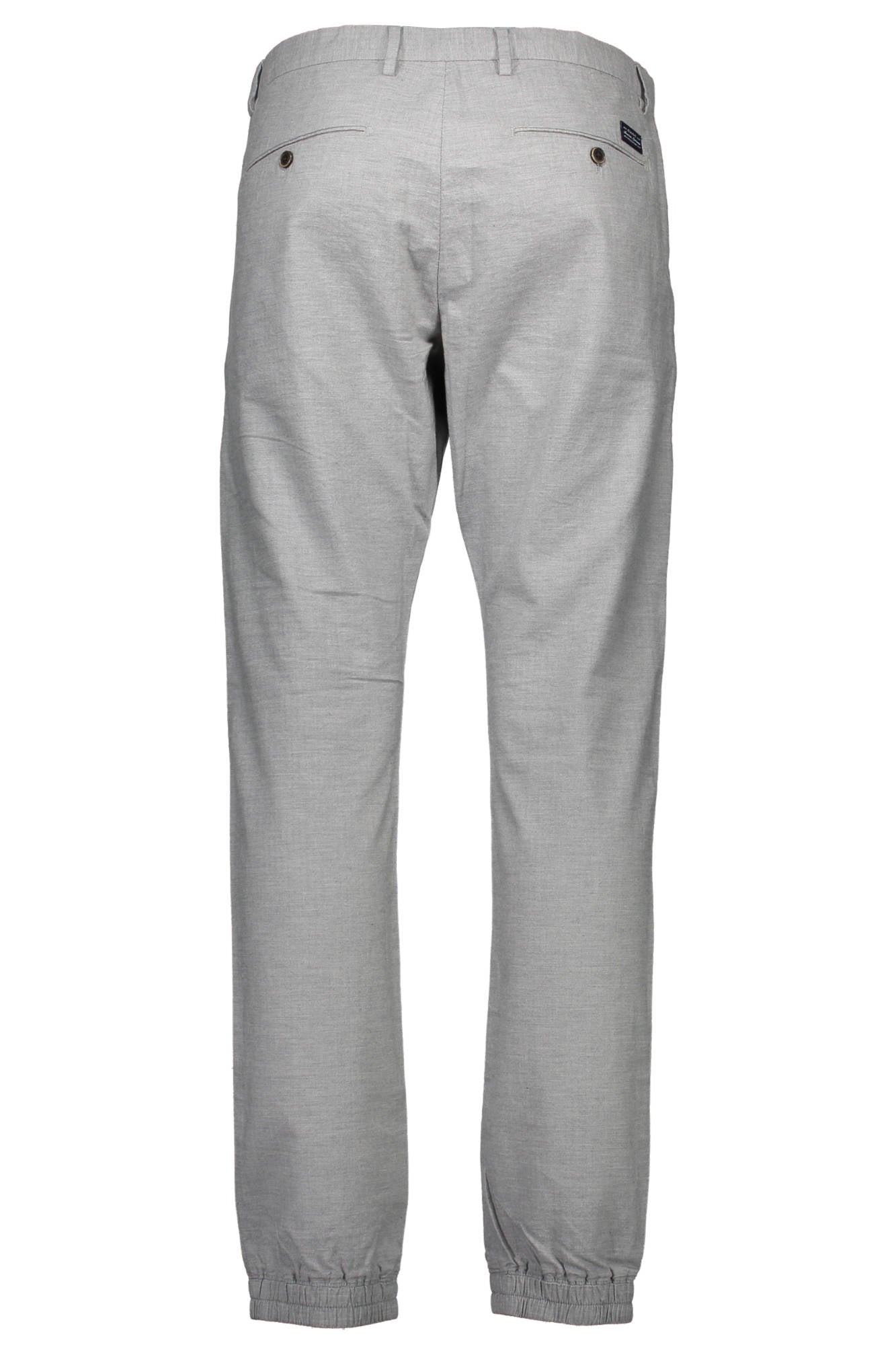 15021804665_GRIGIO_93 – Elegante Graue Herren-Röhrenhose mit 5 Taschen und Reißverschluss – Größe: 35, 34 – Farbe: Grigio
