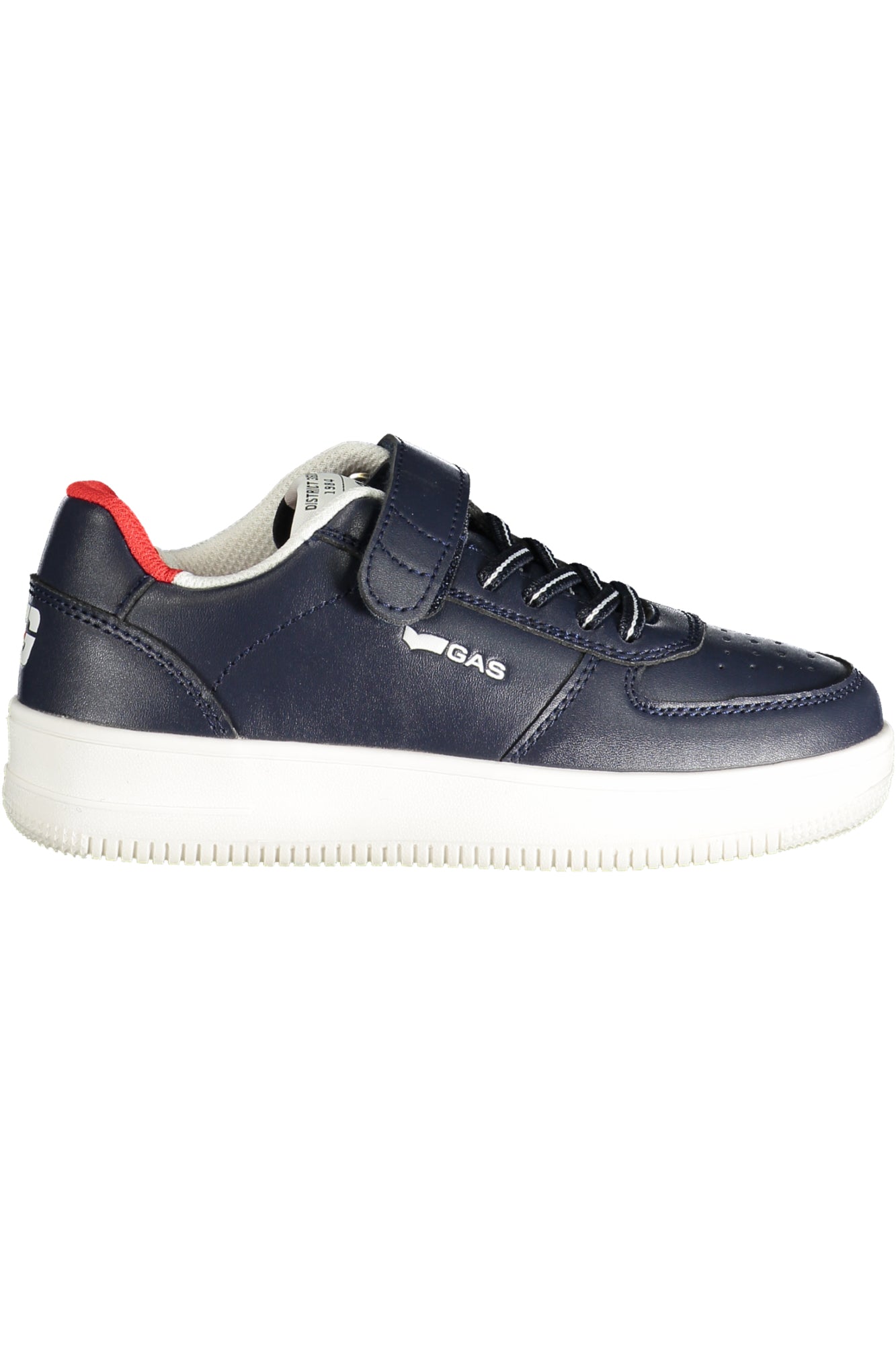 GAK514210_BL0040 – Blauer Kindersportschuh mit elastischen Schnürsenkeln & Klettverschluss – Größe: 30, 31, 32, 35, 33, 34 – Farbe: Blu