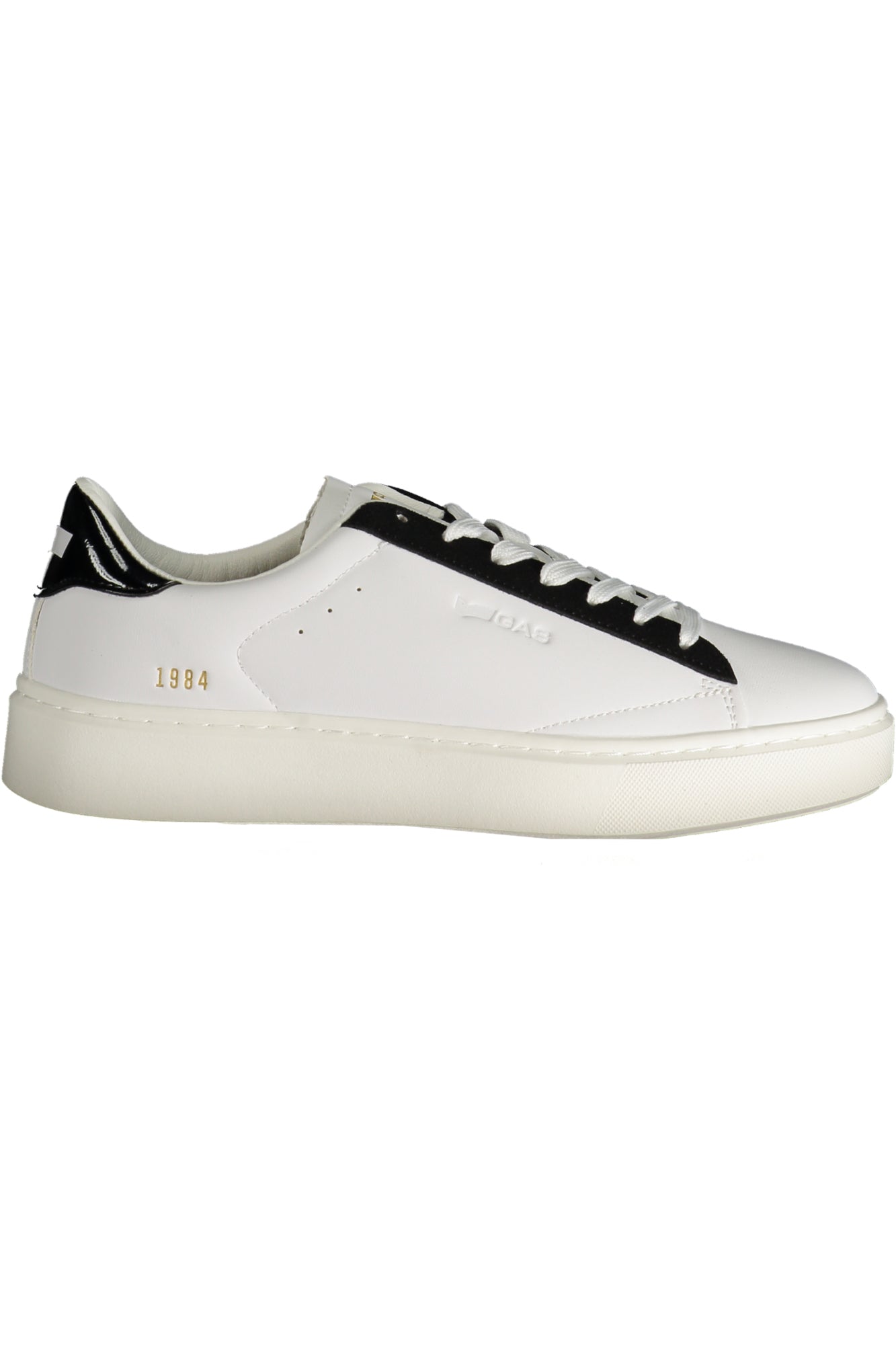 GAW514906_BI0062 – Damen-Sportschuh Weiß mit Schnürsenkeln & Kontrastdetails – Größe: 36, 37, 38, 39, 40, 41 – Farbe: Bianco