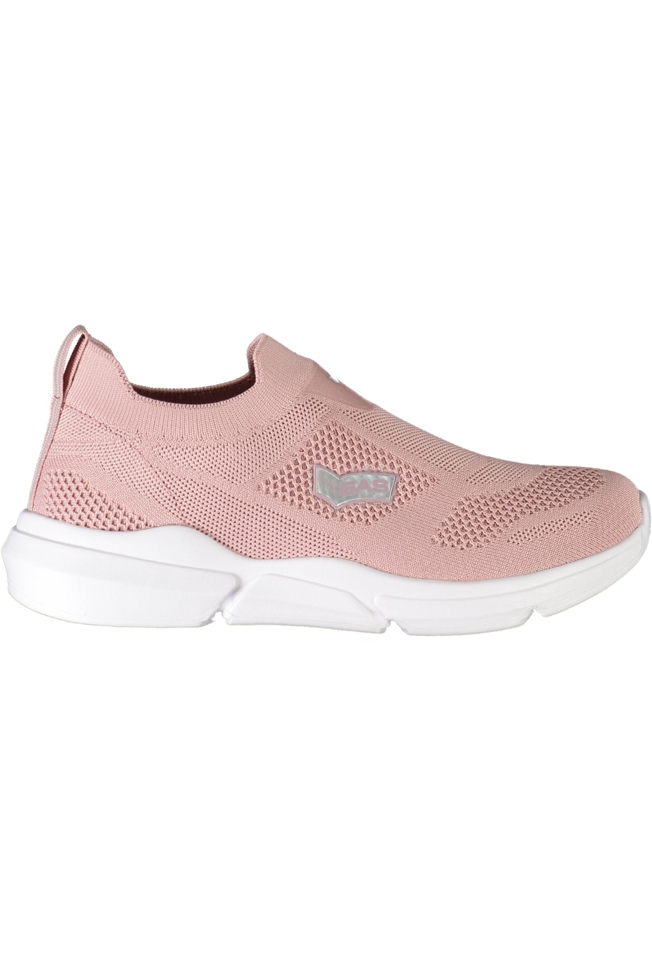 GAW417505_RS0044 – Rosa Damensportschuh mit Elastik & Kontrastdetails für Freizeit – Größe: 38, 39, 40, 41 – Farbe: Rosa