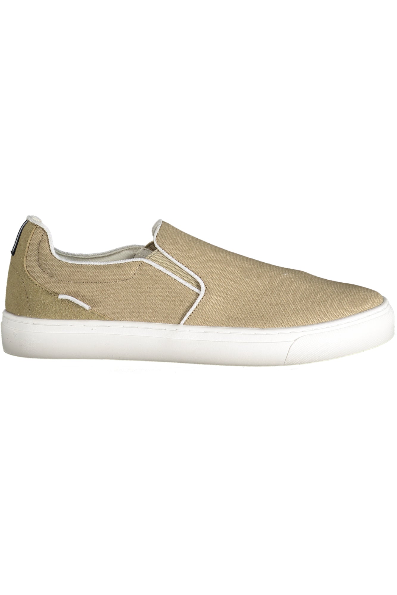 GAM514010_BE0057 – Herren-Sportschuh Beige: Elastik, kontrastierende Details, Logo – Größe: 42, 43, 44, 45, 46, 40, 41 – Farbe: Beige