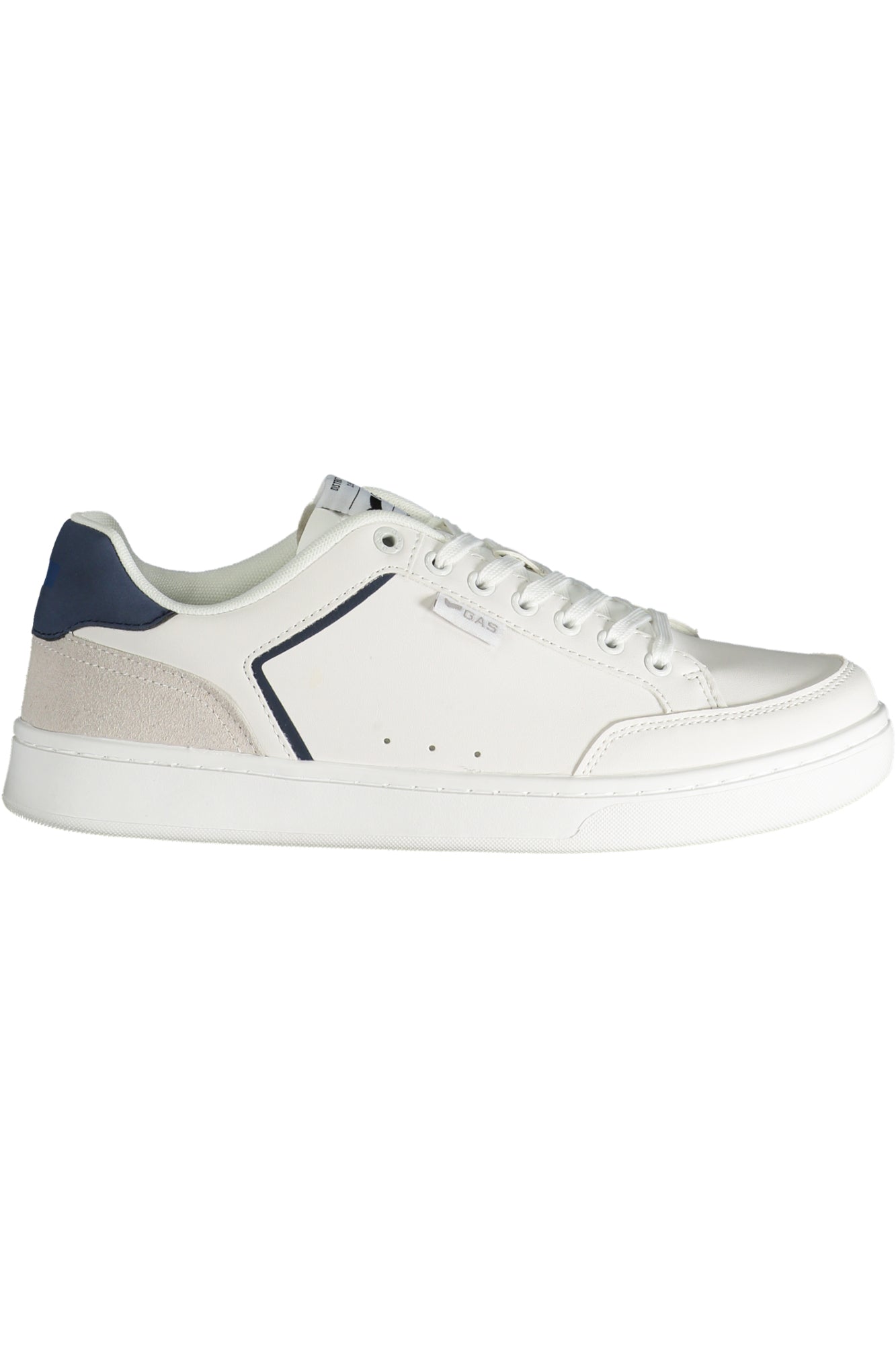 GAM514180_BI3690 – Herren Sportschuh mit blauen Akzenten – Komfort und Stil vereint – Größe: 40, 41, 42, 44, 45, 43 – Farbe: Bianco