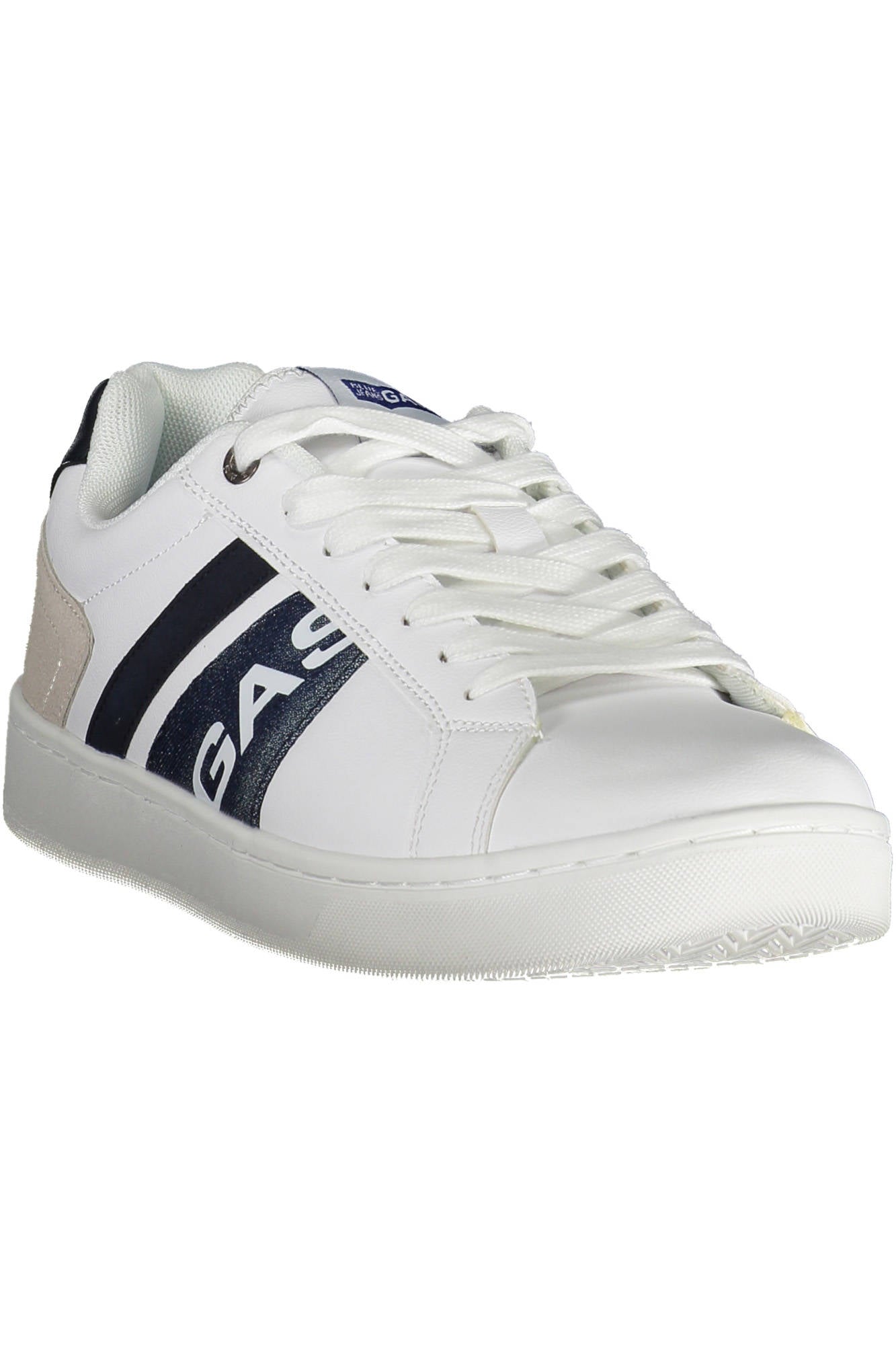 GAM314190C_BIANCO_1032 – Moderner Herren-Sportschuh Weiß mit Kontrastdetails und Schnürung – Größe: 41, 42, 43, 44 – Farbe: Bianco