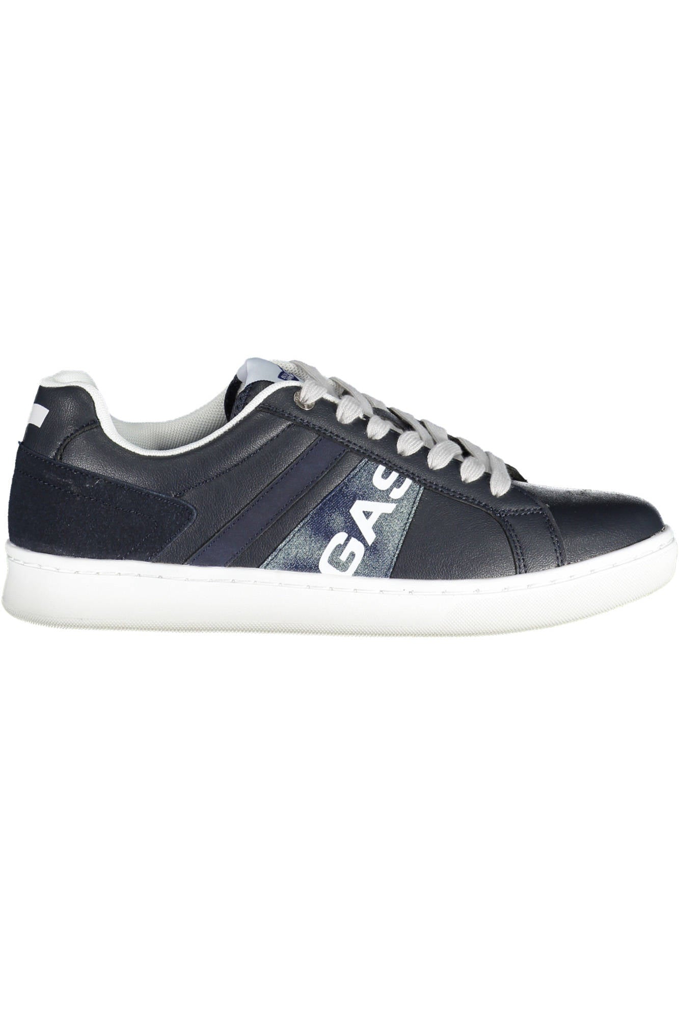 GAM314190C_BLU_3232 – Moderner blauer Herrensportschuh mit Schnürsenkeln und Logo-Details – Größe: 41, 43, 44 – Farbe: Blu