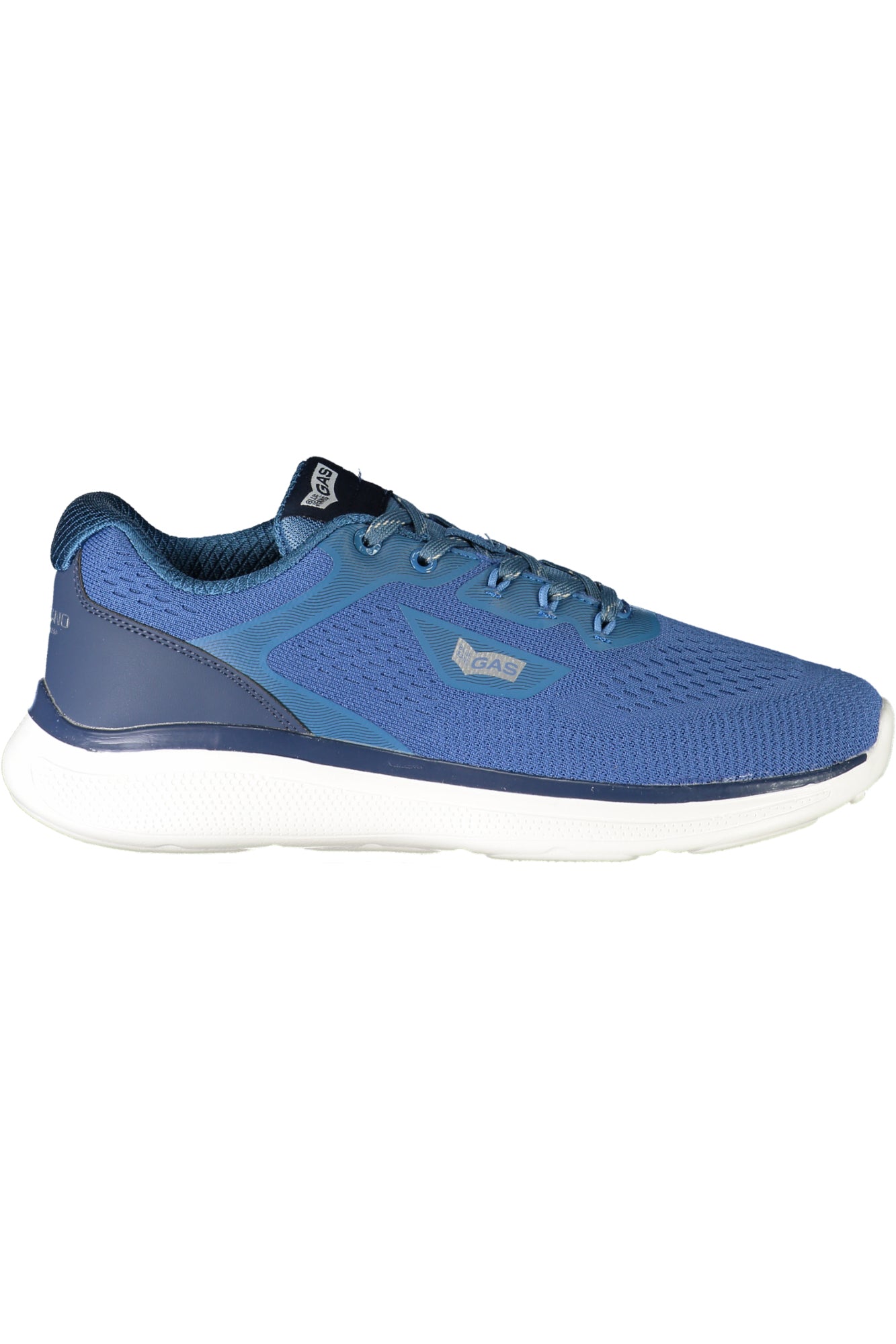 GAM415800_BL1108 – Herren Sportschuh Blau mit Schnürsenkeln und Kontrastelementen – Größe: 41, 42, 43, 44, 45 – Farbe: Blu