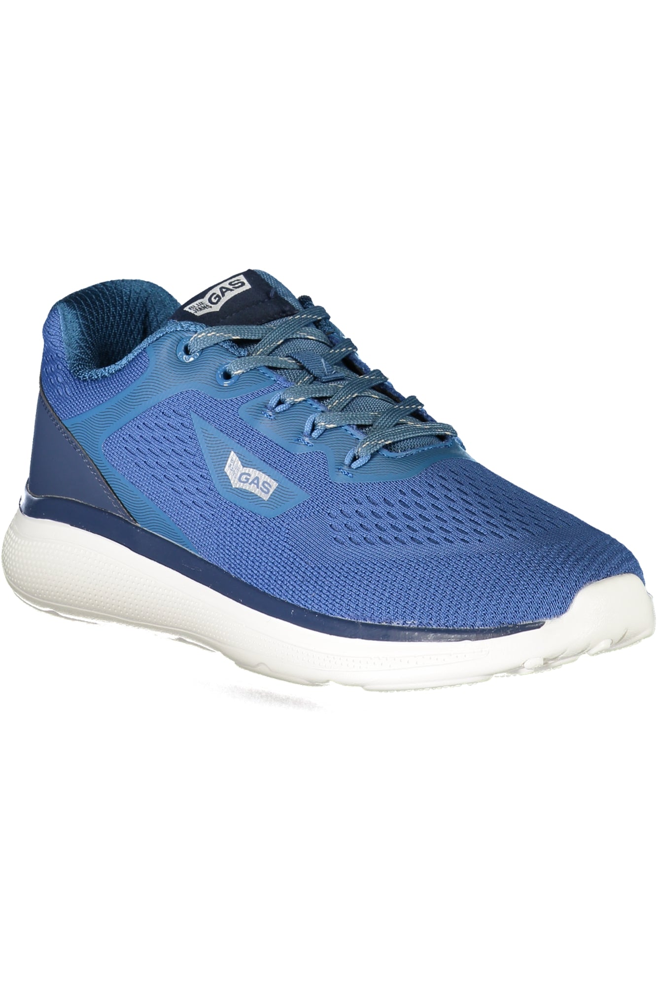 GAM415800_BL1108 – Herren Sportschuh Blau mit Schnürsenkeln und Kontrastelementen – Größe: 41, 42, 43, 44, 45 – Farbe: Blu
