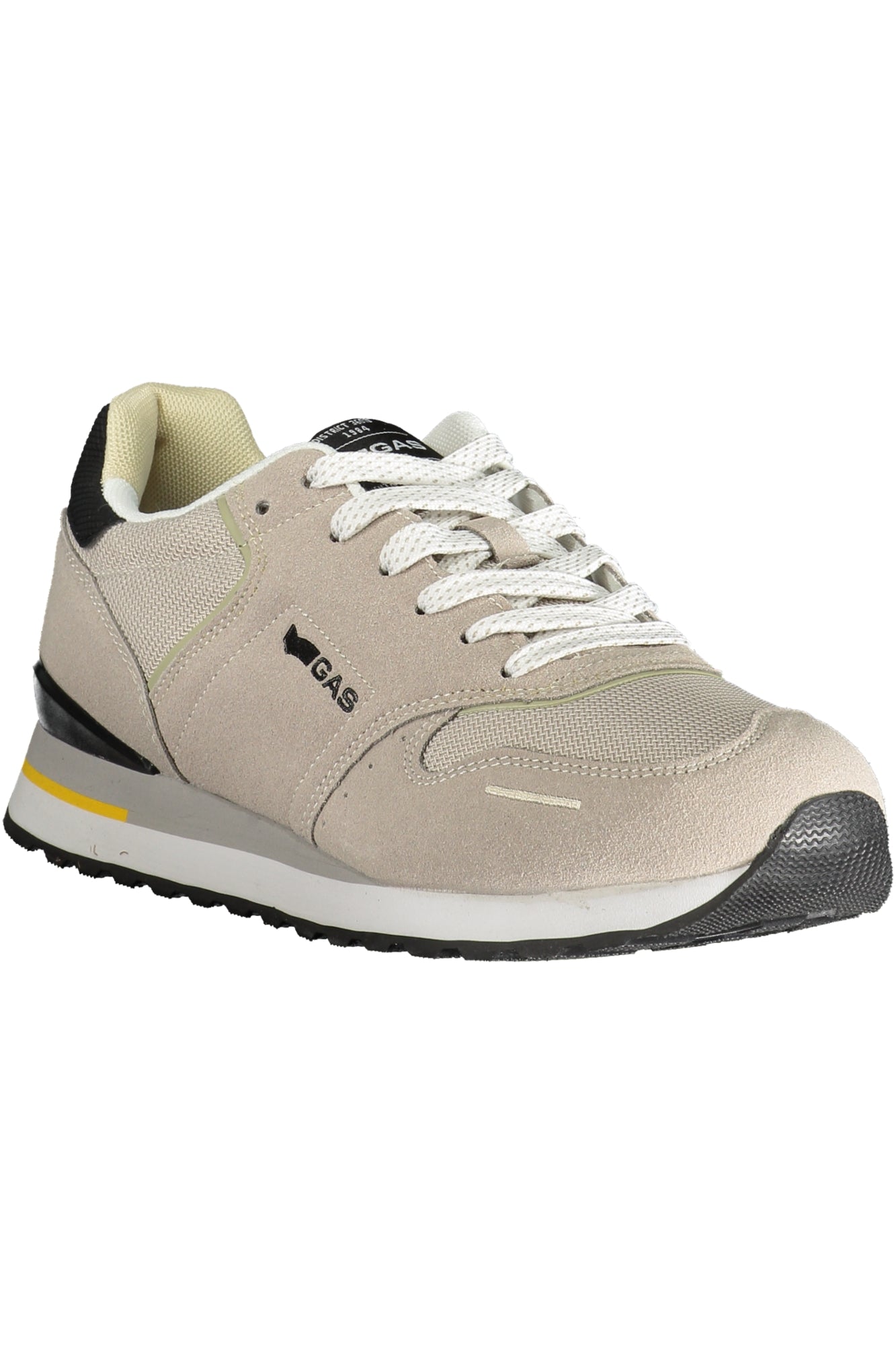 GAM513600_GR0624 – Grauer Herren-Sportschuh mit Schnürsenkeln und schwarzen Details – Größe: 40, 41, 43, 44, 45, 42 – Farbe: Grigio