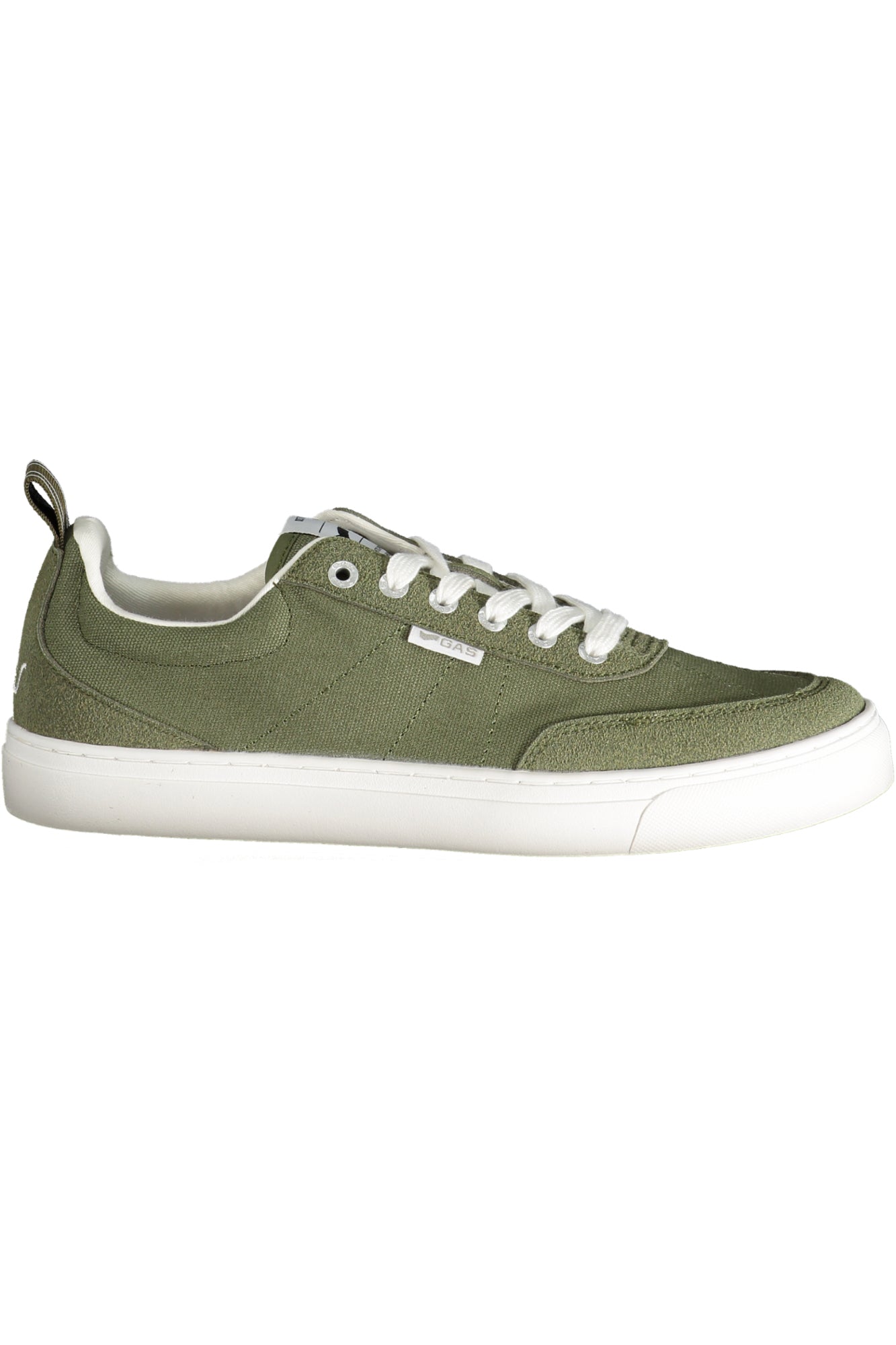 GAM514005_VE2985 – Grüner Herrensportschuh: Hancock Low Mix mit Kontrastdetails – Größe: 40, 41, 42, 43, 44, 45 – Farbe: Verde