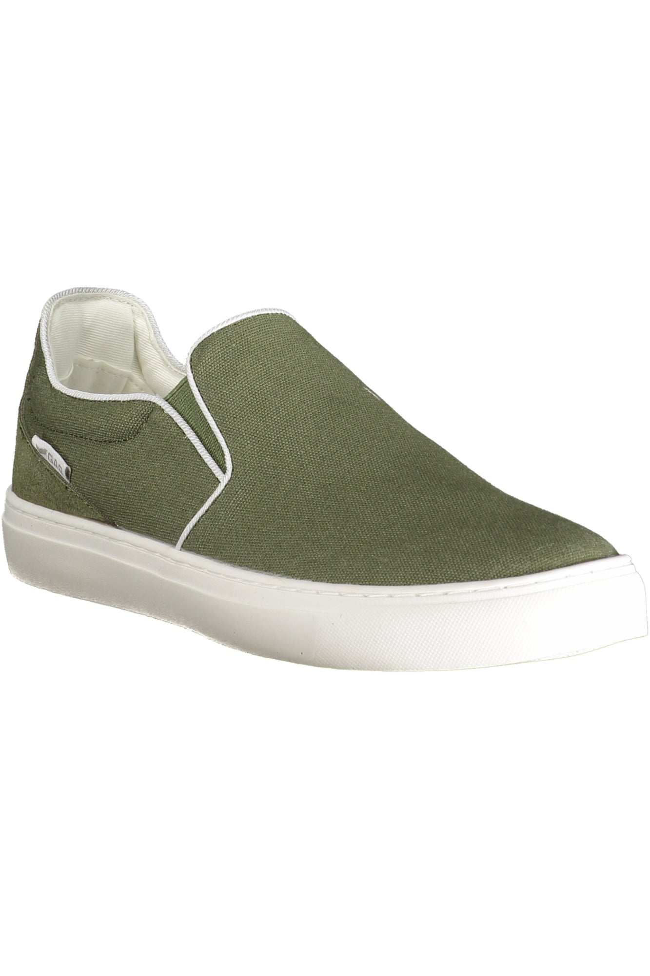 GAM514010_VE2985 – Grüner Herrensportschuh mit Gummizug und Kontrastdetails entdecken – Größe: 41, 43, 44, 45, 46, 42 – Farbe: Verde