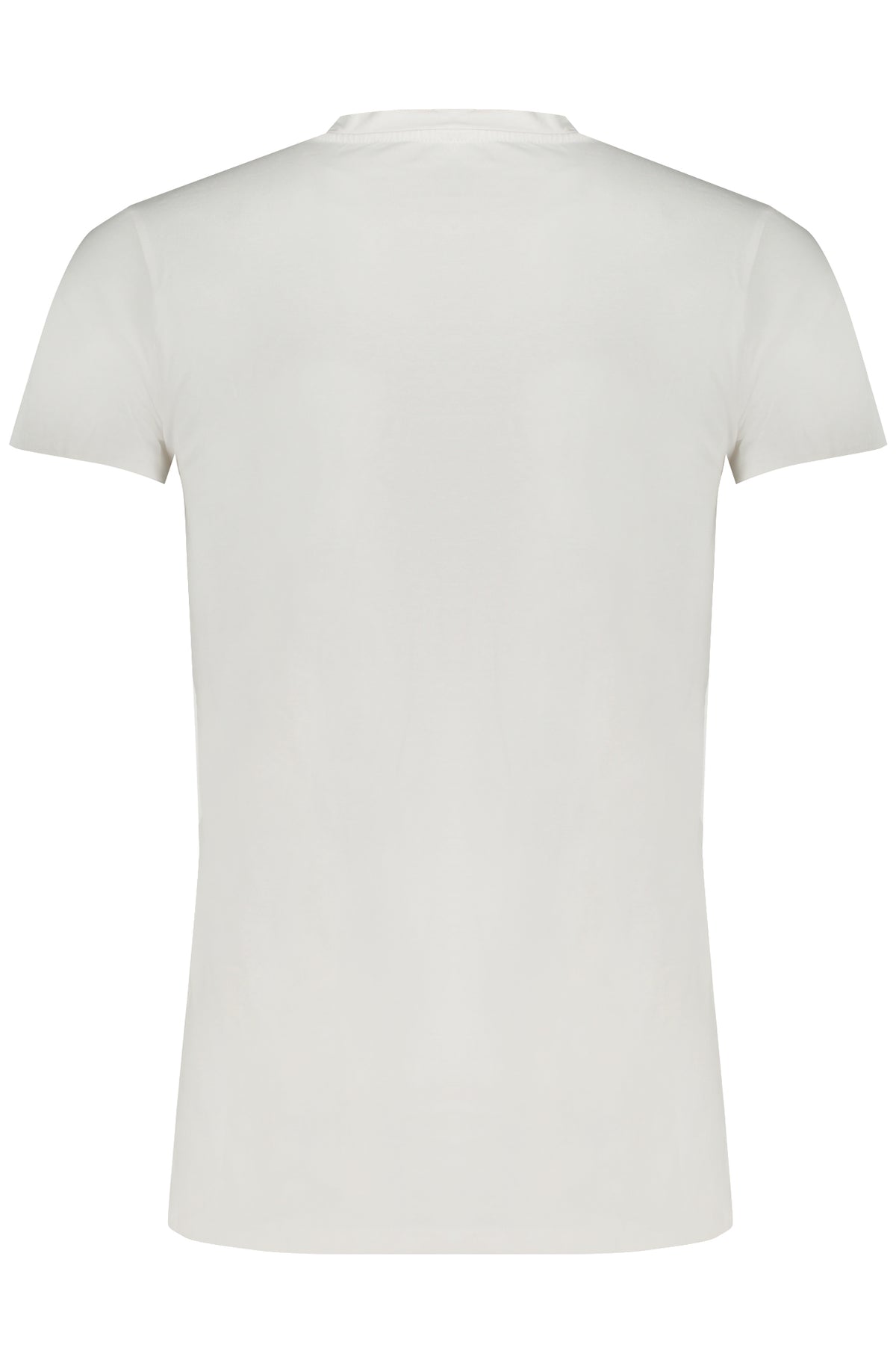 GAU1UTS02_BIWHITE – Weißes Kurzarm Herren T-Shirt mit Logo und Rundhalsausschnitt – Größe: M, L, XL, 2XL – Farbe: Bianco
