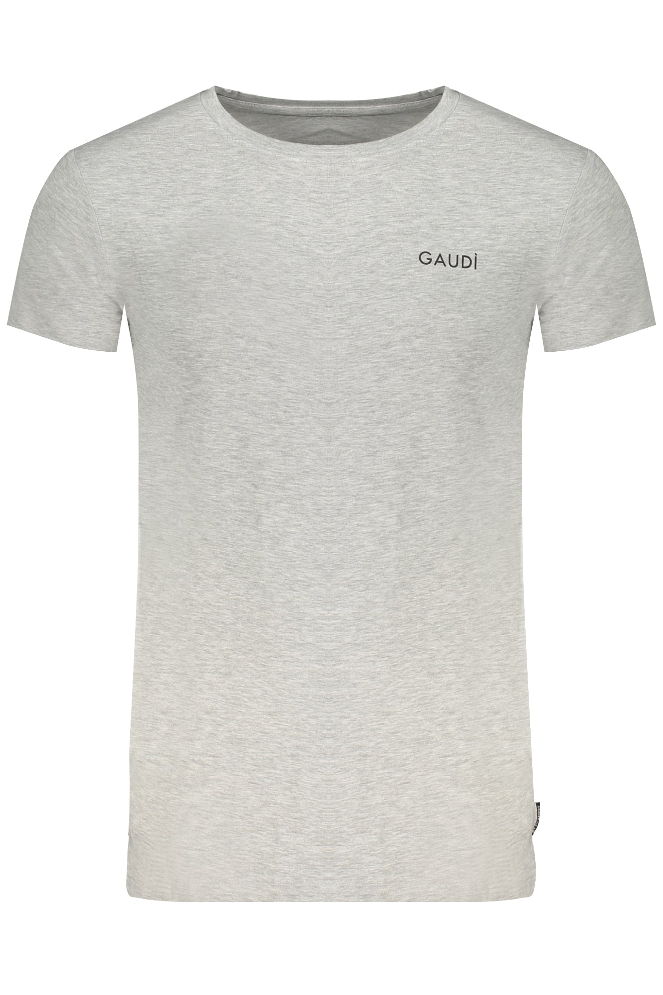 GAU1UTS01_GRGREYME – Graues Herren Kurzarm T-Shirt mit Ton-in-Ton Logo und Rundhalsausschnitt – Größe: S, M, L, XL, 2XL – Farbe: Grigio