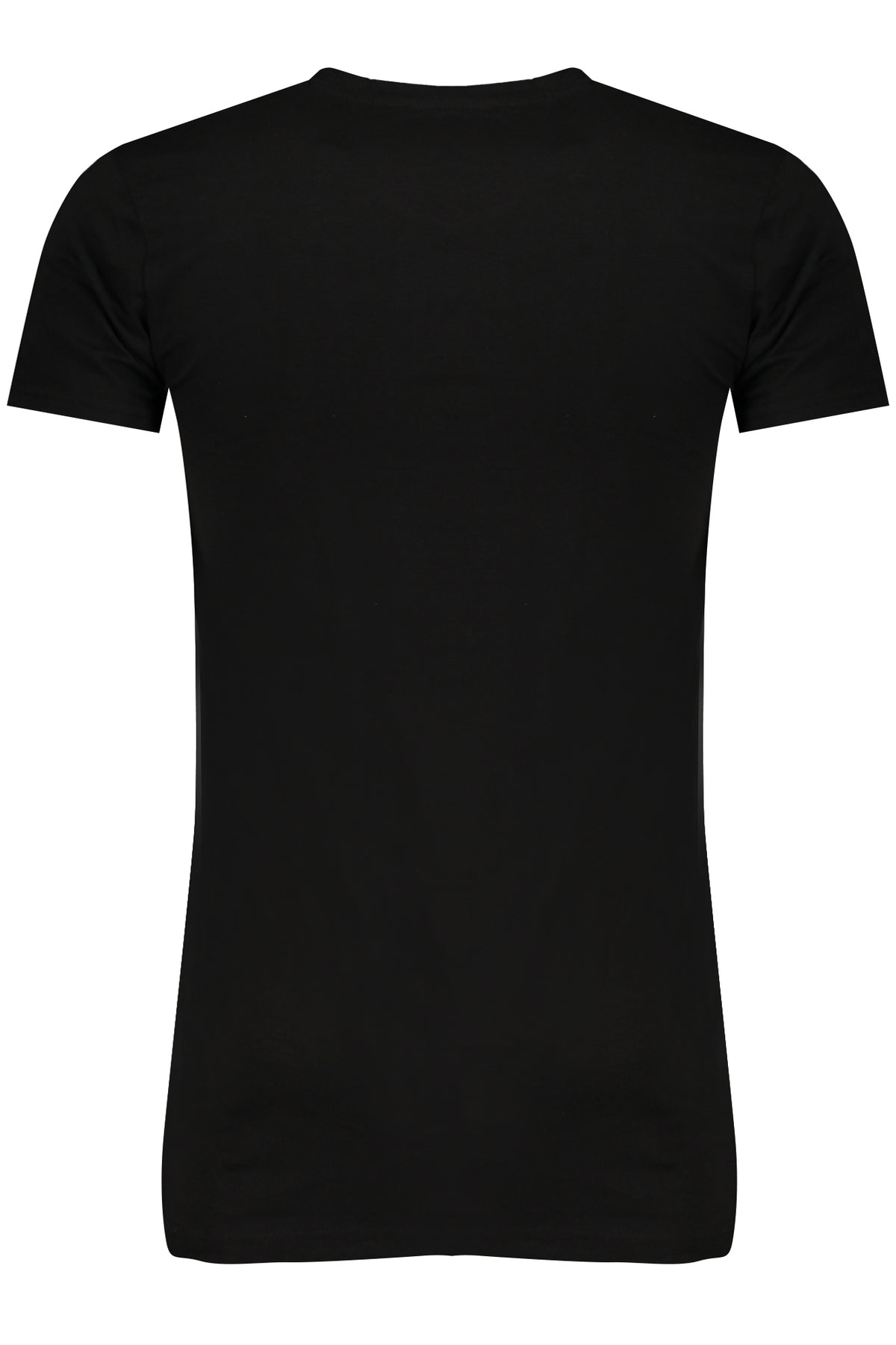 GAU1UTS01_NEBLACK – Kurzarm Herren T-Shirt Schwarz mit Ton-in-Ton Druck & Logo – Größe: S, M, L, XL, 2XL – Farbe: Nero