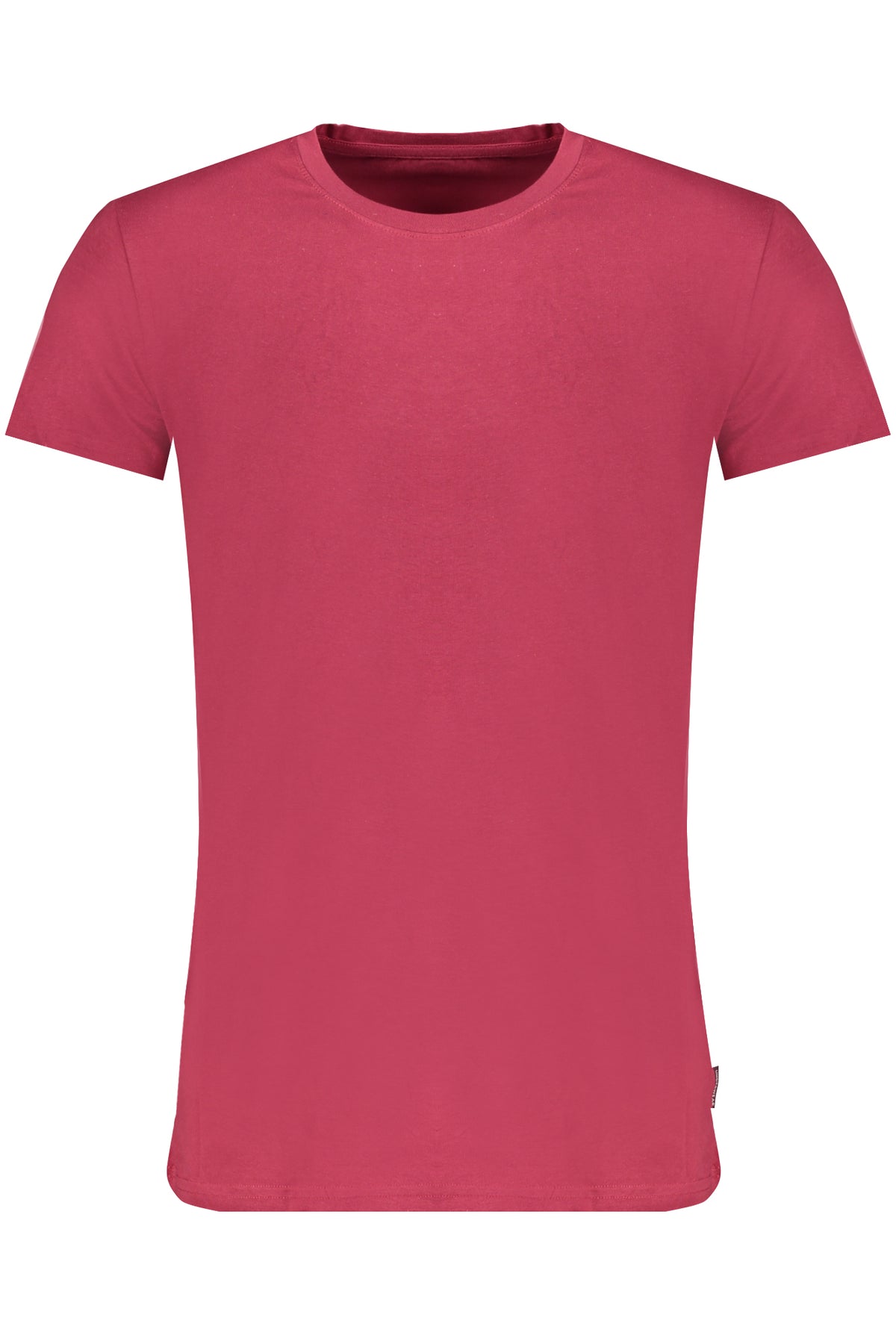 GAU1UTS02_RORUMBAR – Herren Kurzarm-Rot T-Shirt mit Logo und Applikation – Größe: S, M, L, XL, 2XL – Farbe: Rosso