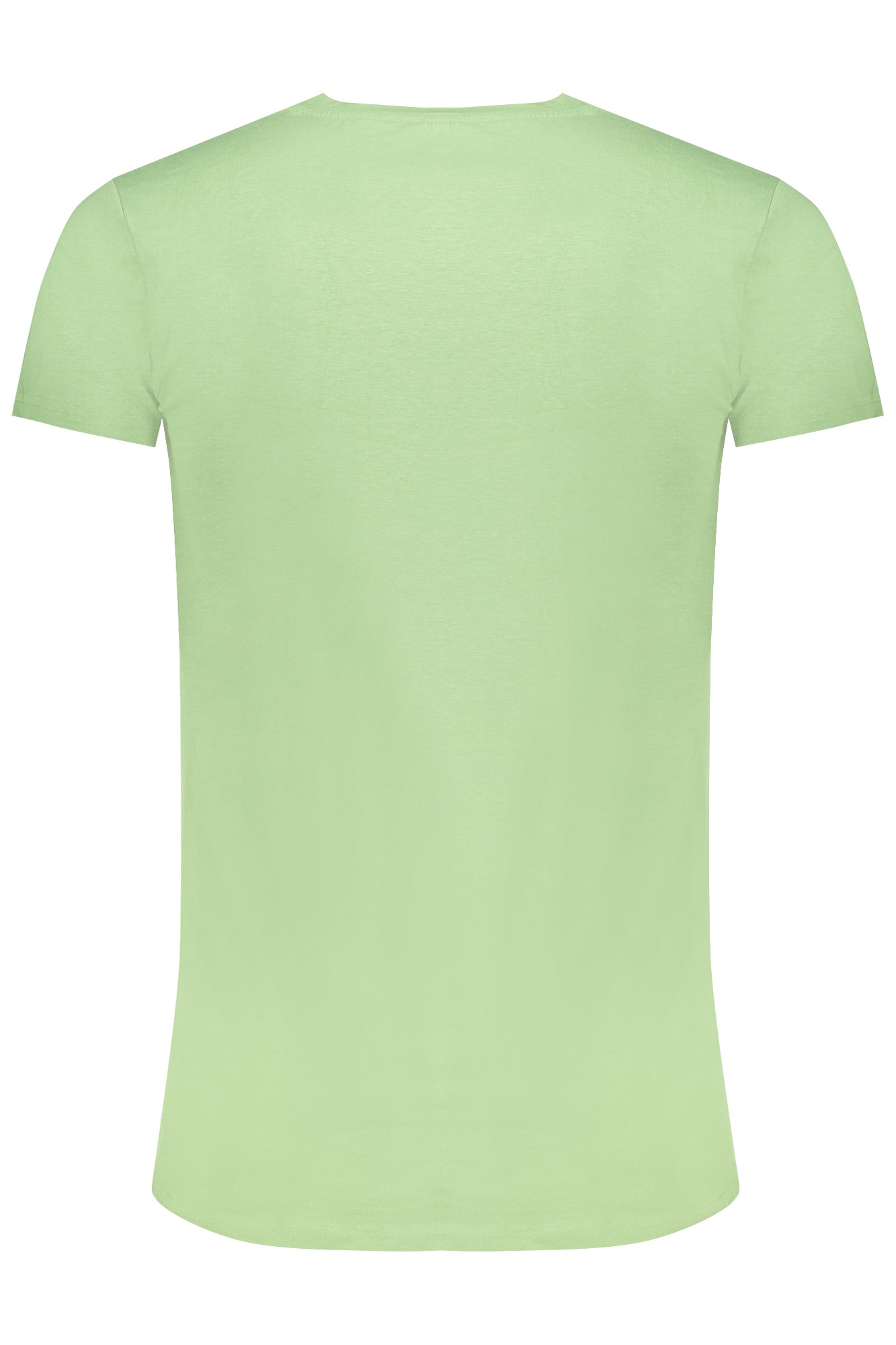 GAU1UTS02_VESAGE – Grünes Herren T-Shirt: Kurzarm, Rundhals, Logo-Applikation – Größe: S, M, L, XL, 2XL – Farbe: Verde