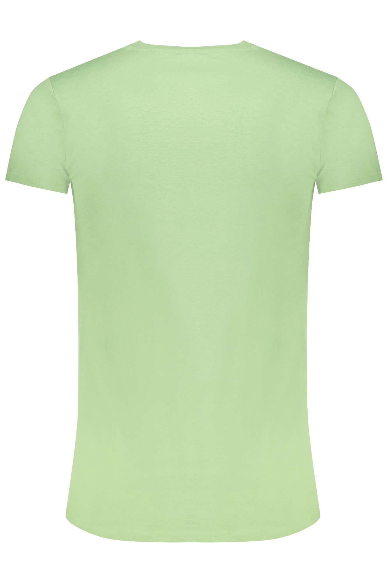 GAU1UTS01_VESAGE – Grünes Herren T-Shirt mit Rundhalsausschnitt und Ton-in-Ton Druck – Größe: S, M, L, XL, 2XL – Farbe: Verde