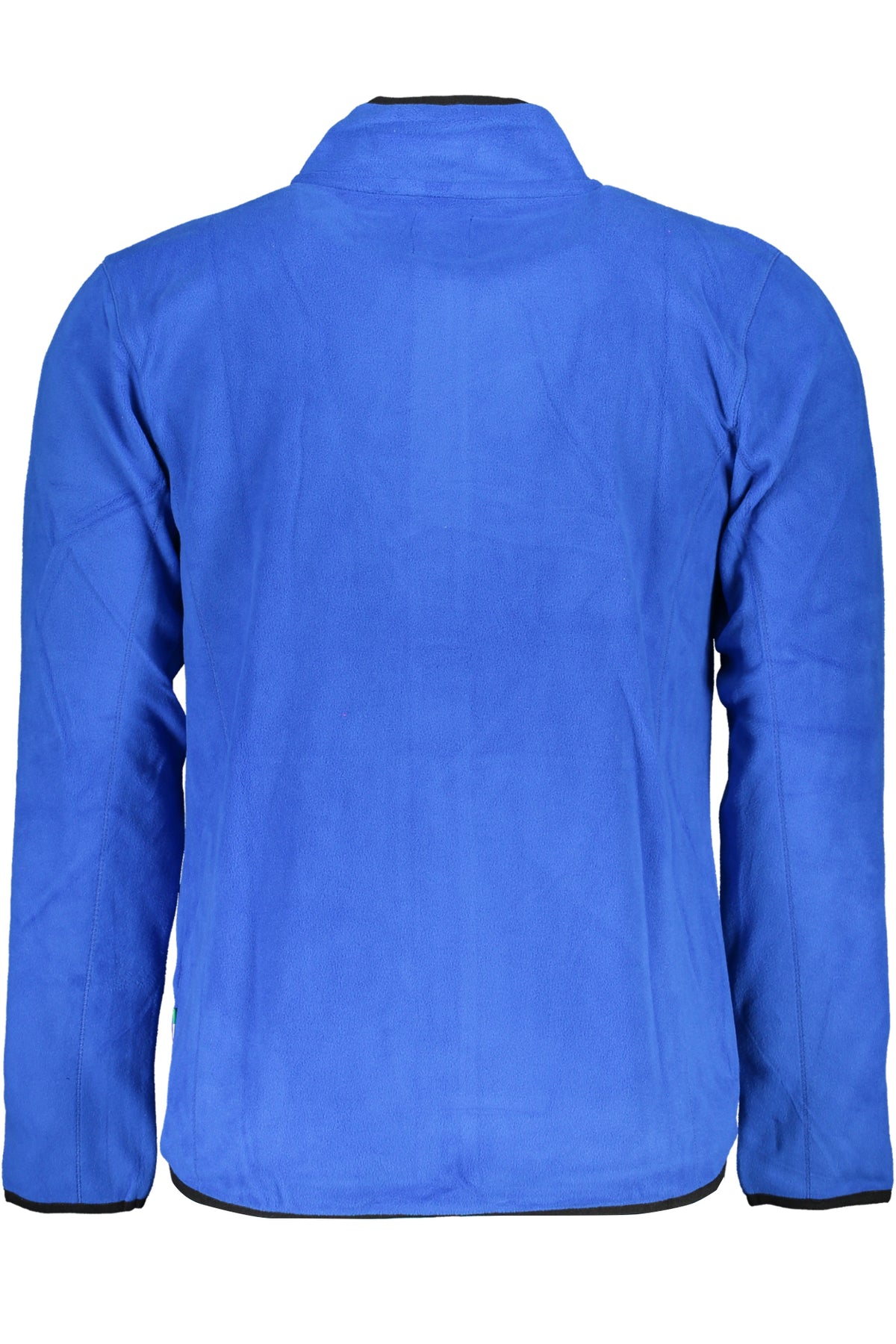 AU01531FUMETTO_BLROYABL – Herren Zip-Sweatshirt Blau: Fleece, Stickerei & Kontrastdetails – Größe: M, L, XL, 2XL – Farbe: Blu
