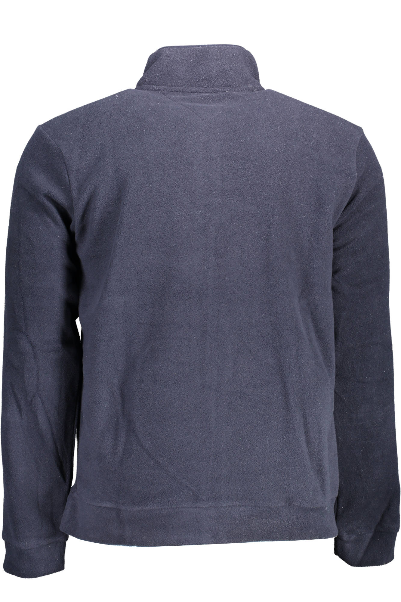 AUF4134-FATO_BLU_NIGHT-BLUE – Elegantes Herren Sweatshirt Blau mit Reißverschluss und Stickerei – Größe: M, L, XL – Farbe: Blu