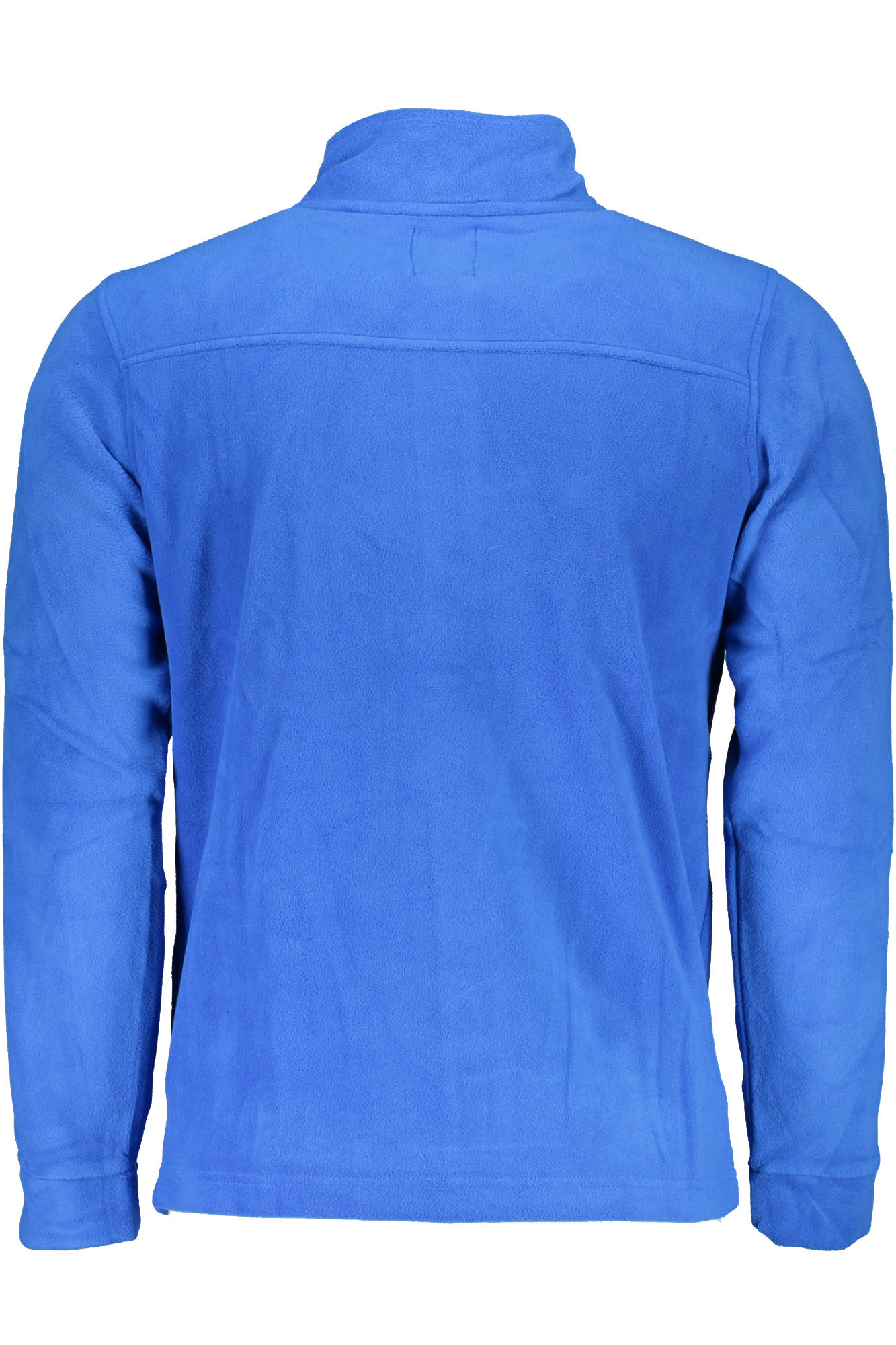 AU00607-FLAVIO_BLU_ROYAL – Blaues Herren-Sweatshirt mit Reißverschluss und Stickerei – Stilvoll und Praktisch – Größe: M, L, XL, 2XL – Farbe: Blu