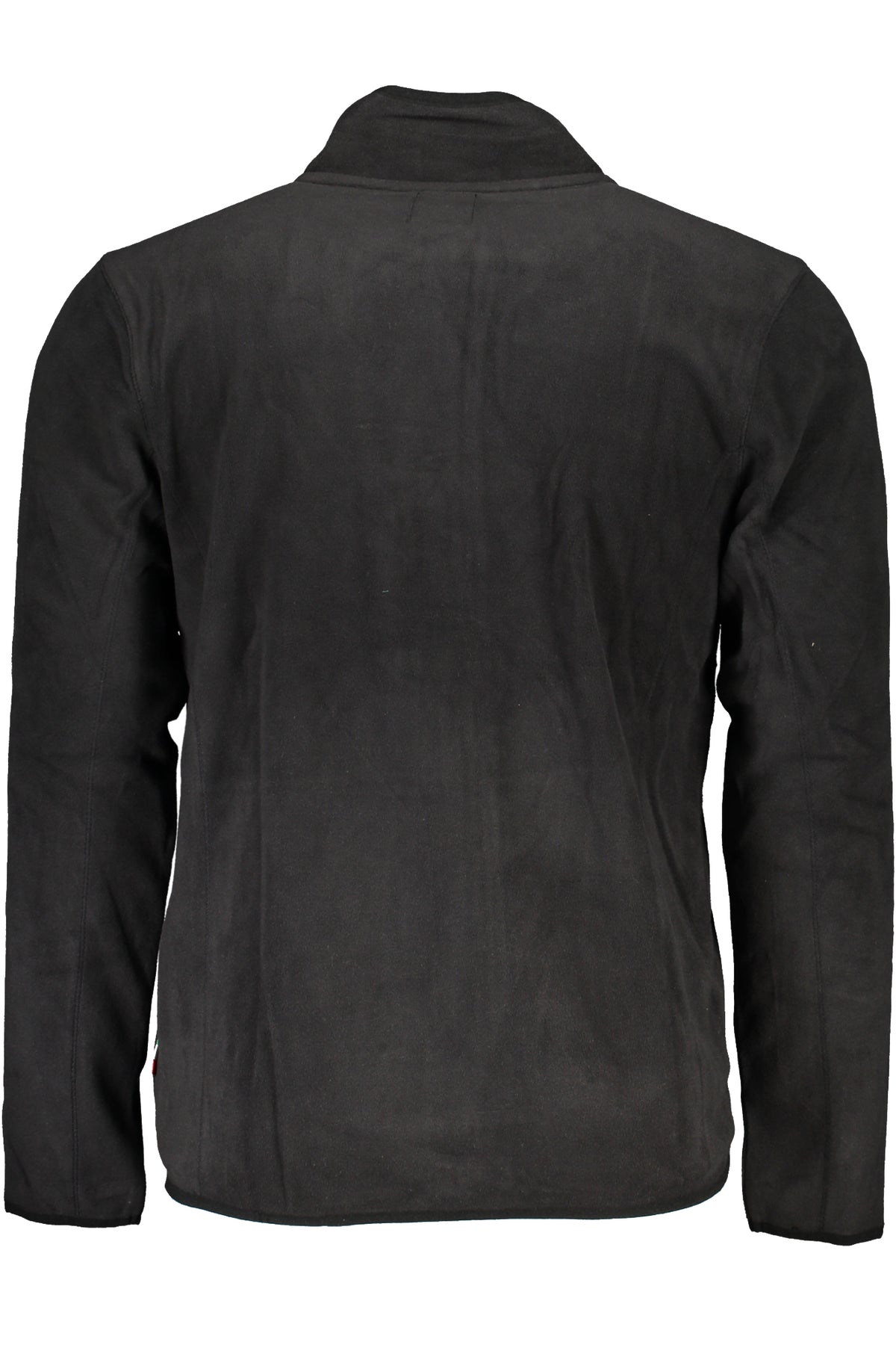 AU01531FUMETTO_NEBLACK – Herren-Sweatshirt in Schwarz mit Reißverschluss und Kontrastdetails – Größe: M, L, XL, 2XL – Farbe: Nero