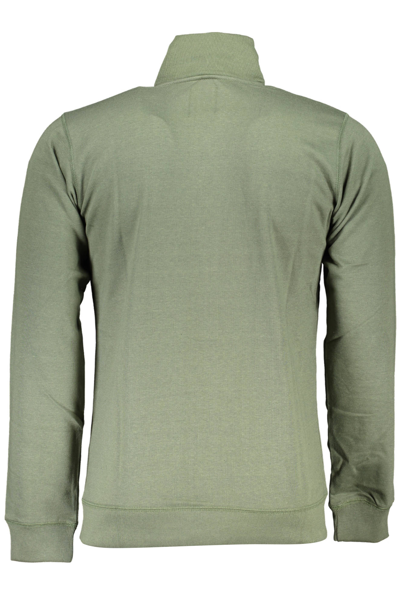 AU00912-PATIO_VERDE_MILITARY-GREEN – Herren-Sweatshirt mit Reißverschluss in Grün – Stilvoll und Bequem – Größe: M, L, XL, 2XL – Farbe: Verde