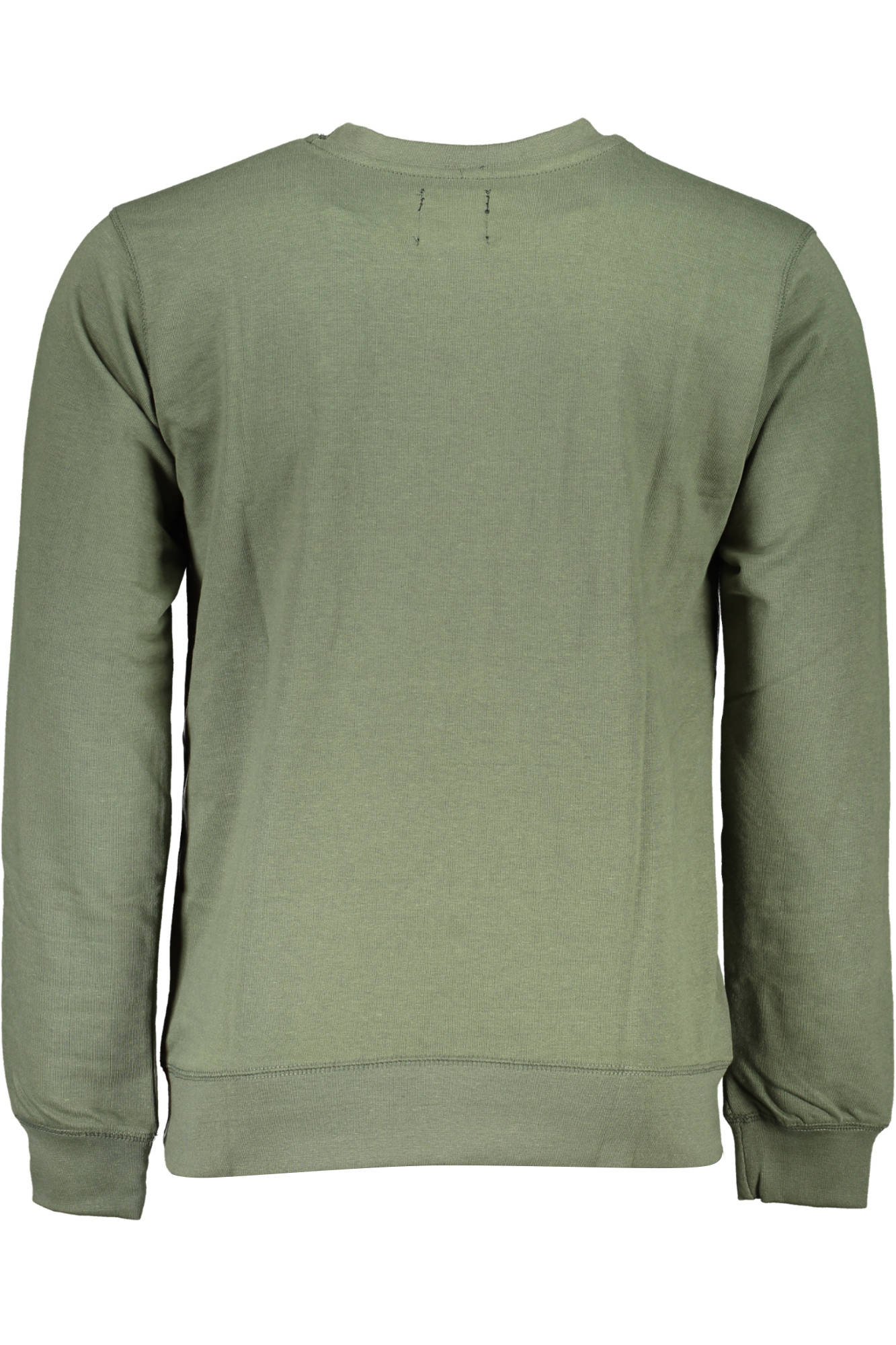 AU00795-PATRIZIO_VERDE_MILITARY-GREEN – Elegantes Herren-Sweatshirt in Grün mit Applikation - Stilvoll & Cozy – Größe: M, L, XL, 2XL – Farbe: Verde