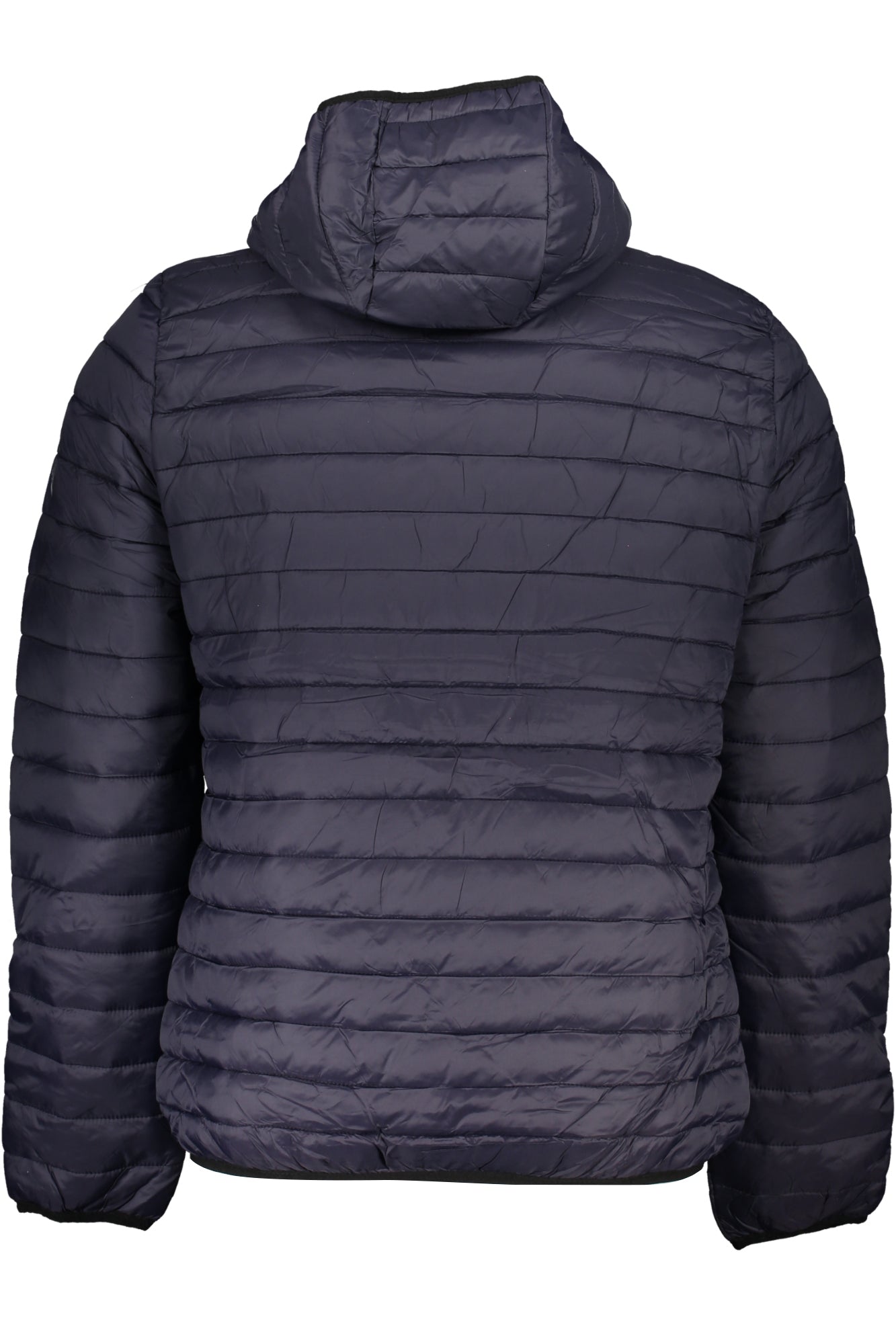 AU01520COMBES_BLNIGHTB – Leichte Herrenjacke Blau mit Kapuze und Reißverschluss - Stylisch & Praktisch – Größe: S, M, L, XL, 2XL – Farbe: Blu