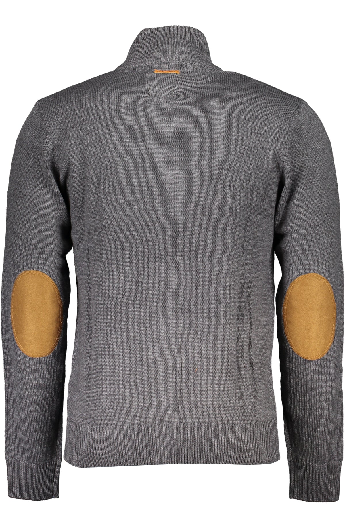 AU01528FILIPPO_GRCHARCO – Grauer Herren Cardigan mit Stickerei und Reißverschluss – Elegant & Modern – Größe: M, L, XL, 2XL – Farbe: Grigio