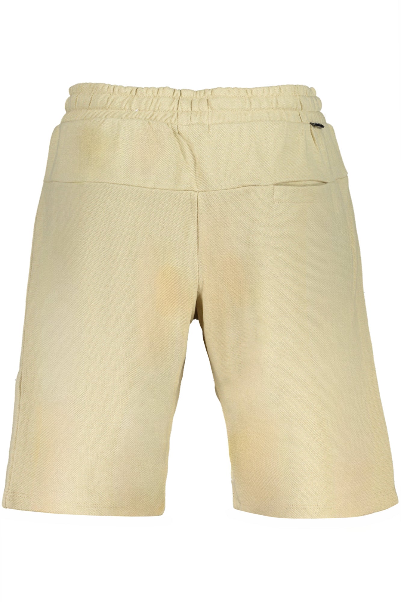 AU01410FIDELIO_BESAND – Elegante Beige Herren Shorts mit Reißverschlusstaschen und Kordelbund – Größe: M, L, XL, 2XL – Farbe: Beige