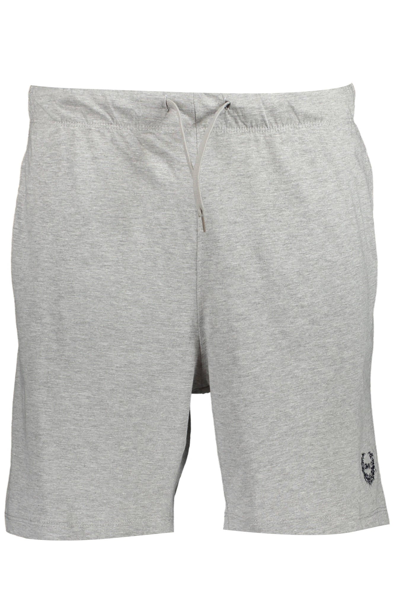 AU00862-COSTANTE_GRIGIO_GREY-MELANGE – Graue Herren Shorts: Sportlich & Bequem aus Leichter Baumwolle – Größe: XL, 2XL – Farbe: Grigio