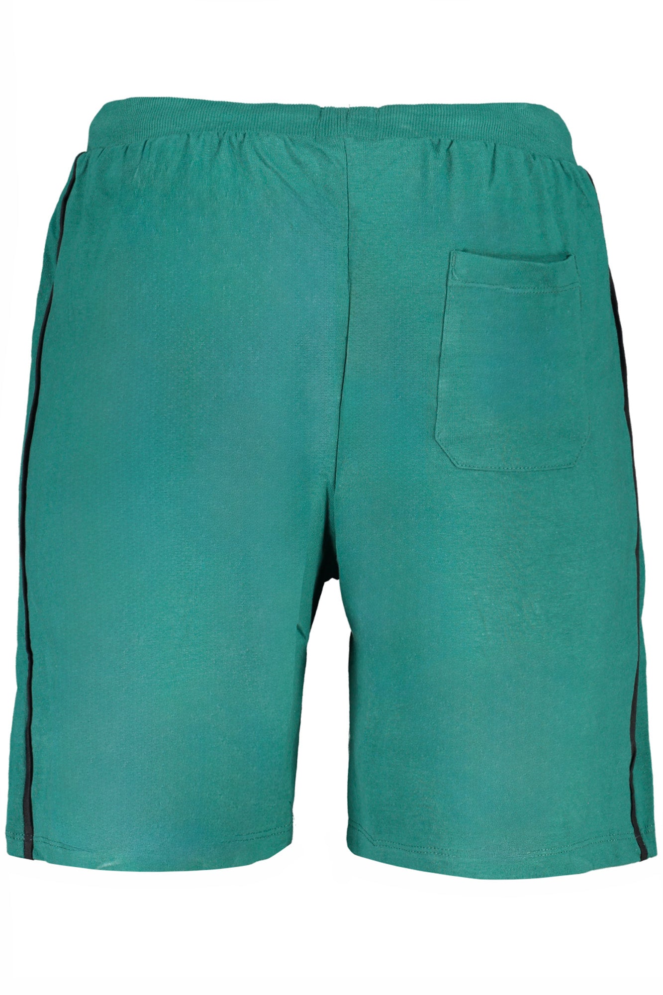 AU01625GOFFREDO_VEFORGRE – Grüne Herren-Shorts mit Stickerei, elastischem Bund & Kordelzug – Größe: M, L, XL, 2XL – Farbe: Verde