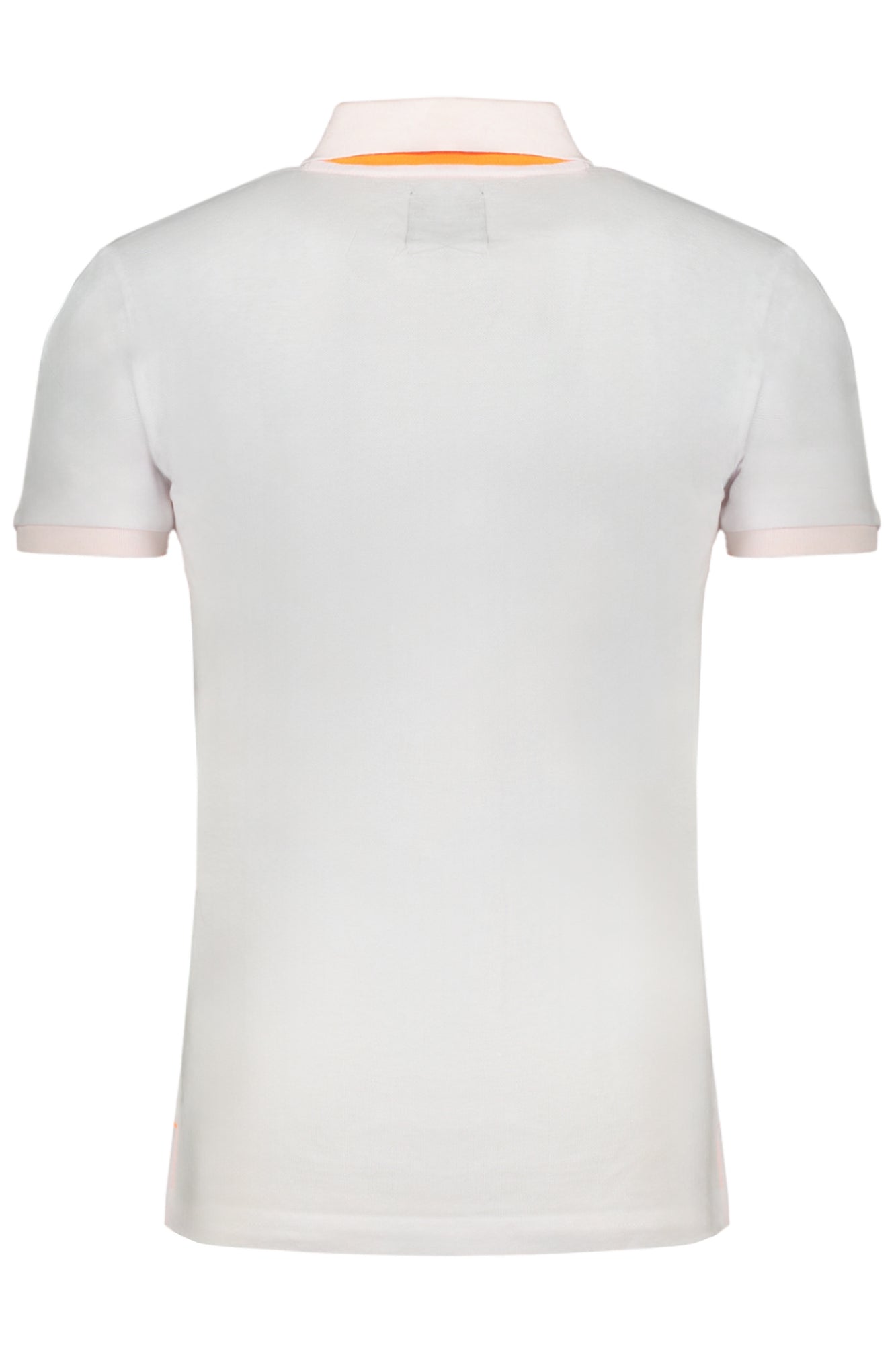 AU01628FABIEN_BIWHITE – Weißes Herren-Poloshirt mit Stickerei und Logo, 3-Knopf-Design – Größe: M, L, XL, 2XL – Farbe: Bianco