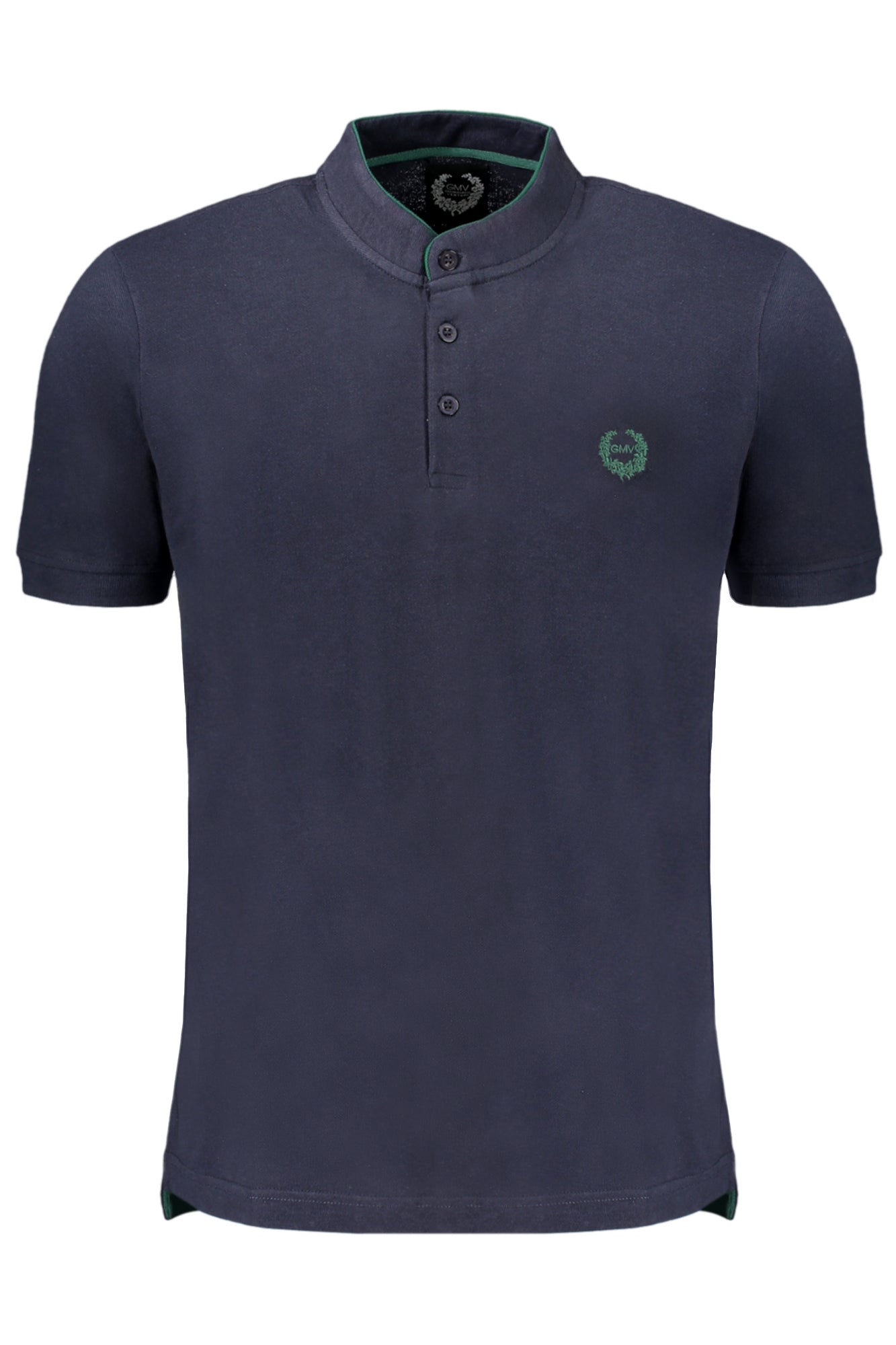 AU01629GIORGIO_BLNIGBLU – Herren Kurzarm-Polo Blau - Stilvolles Design mit Kontrastdetails – Größe: M, L, XL, 2XL – Farbe: Blu
