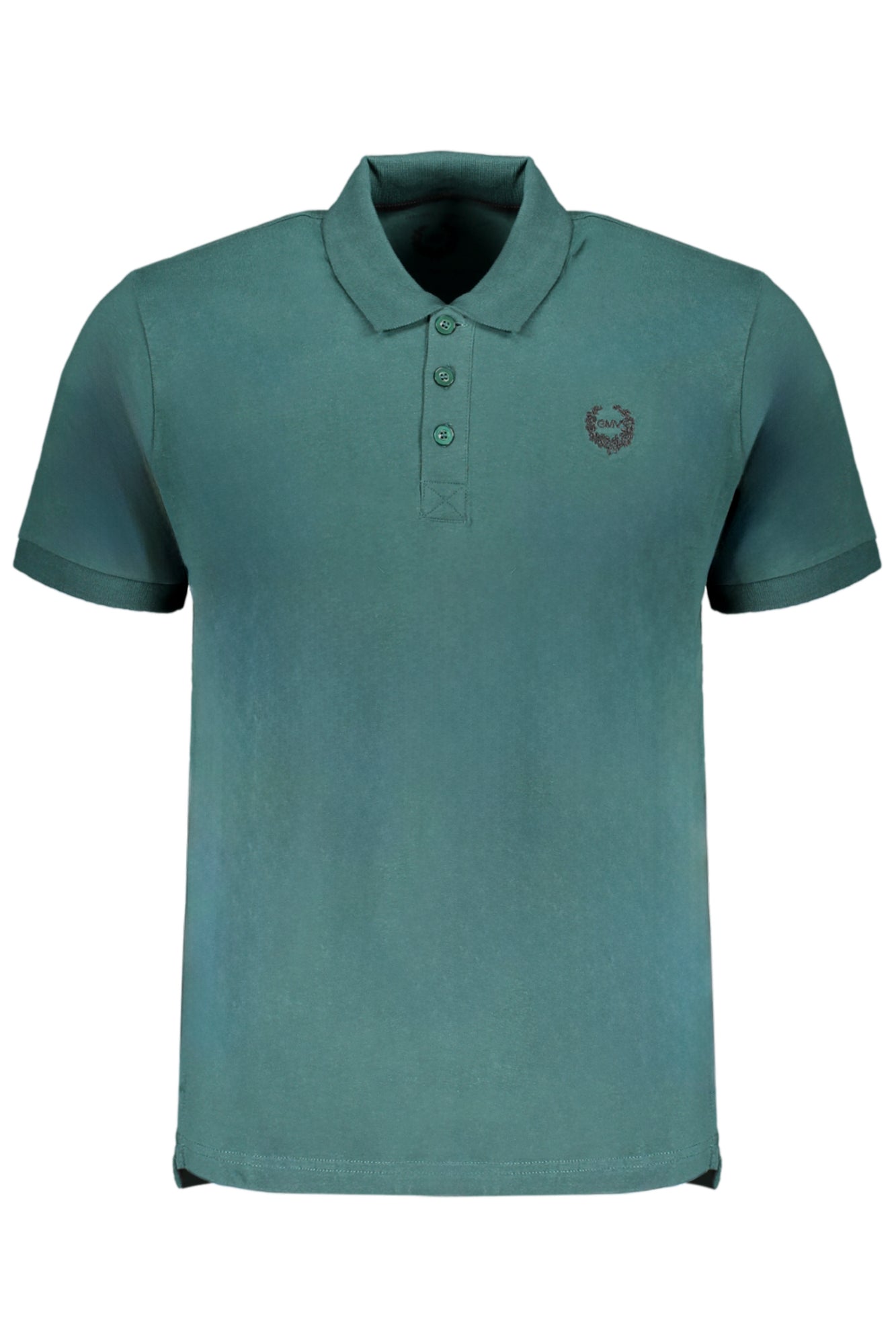 AU01630CARONTE_VEFORGRE – Stilvolles Herren-Poloshirt in Grün mit Kontraststickerei – Größe: M, L, XL, 2XL – Farbe: Verde